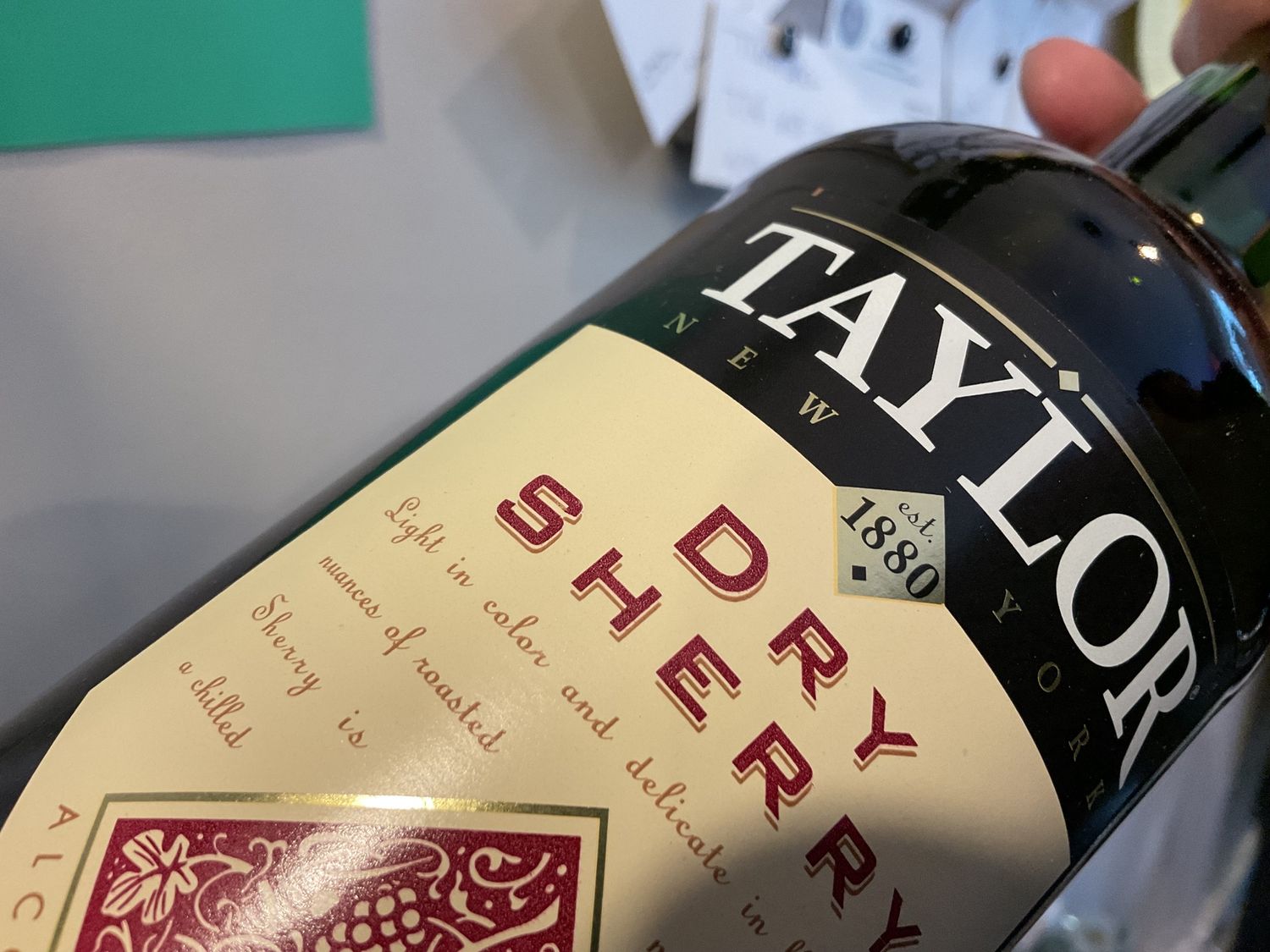 TAYLOR DRY SHERRY 750ml