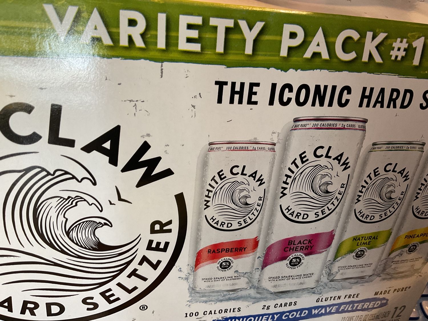 WHITE CLAW VARIETY 1 12PK
