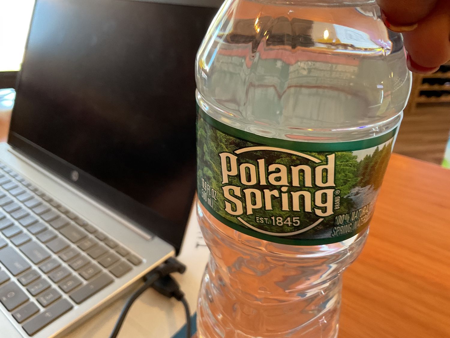 Poland spring bottled water