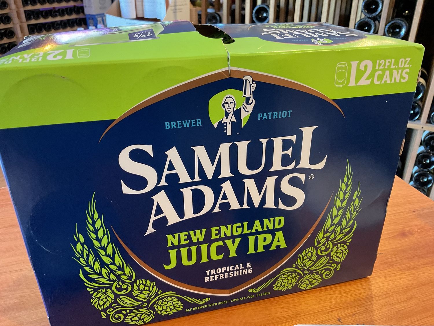 SAM ADAMS JUICY IPA 12PK can