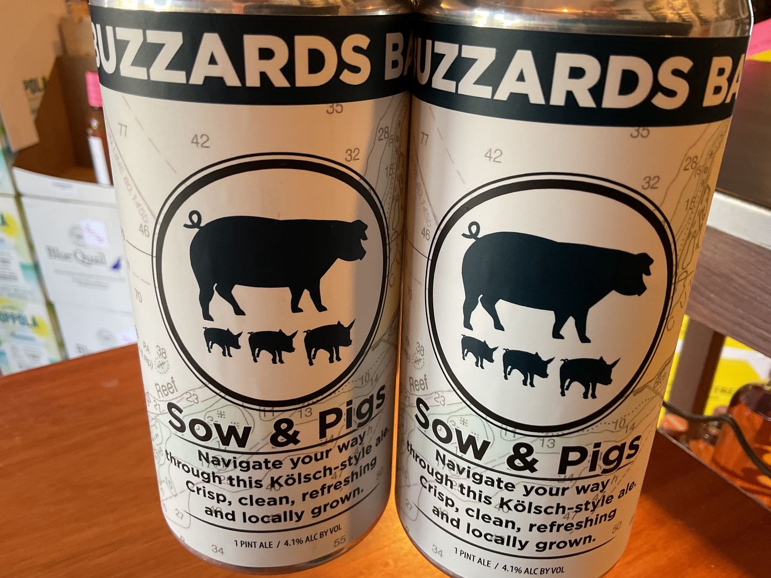 BUZZARDS BAY SOW &amp; PIGS 4 pk
