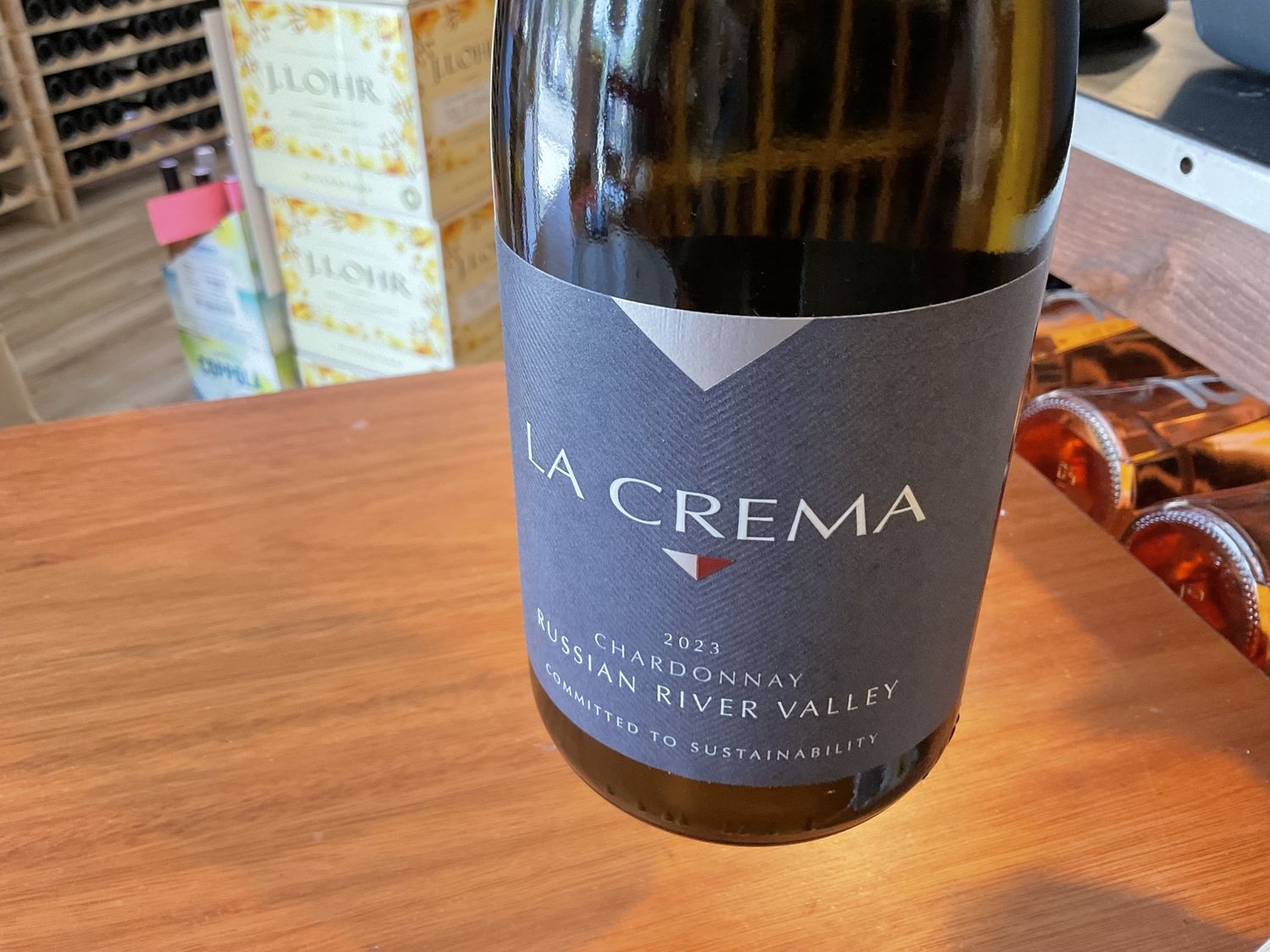 LA CREMA RUSSIAN RIVER CHARDONNAY 750ml