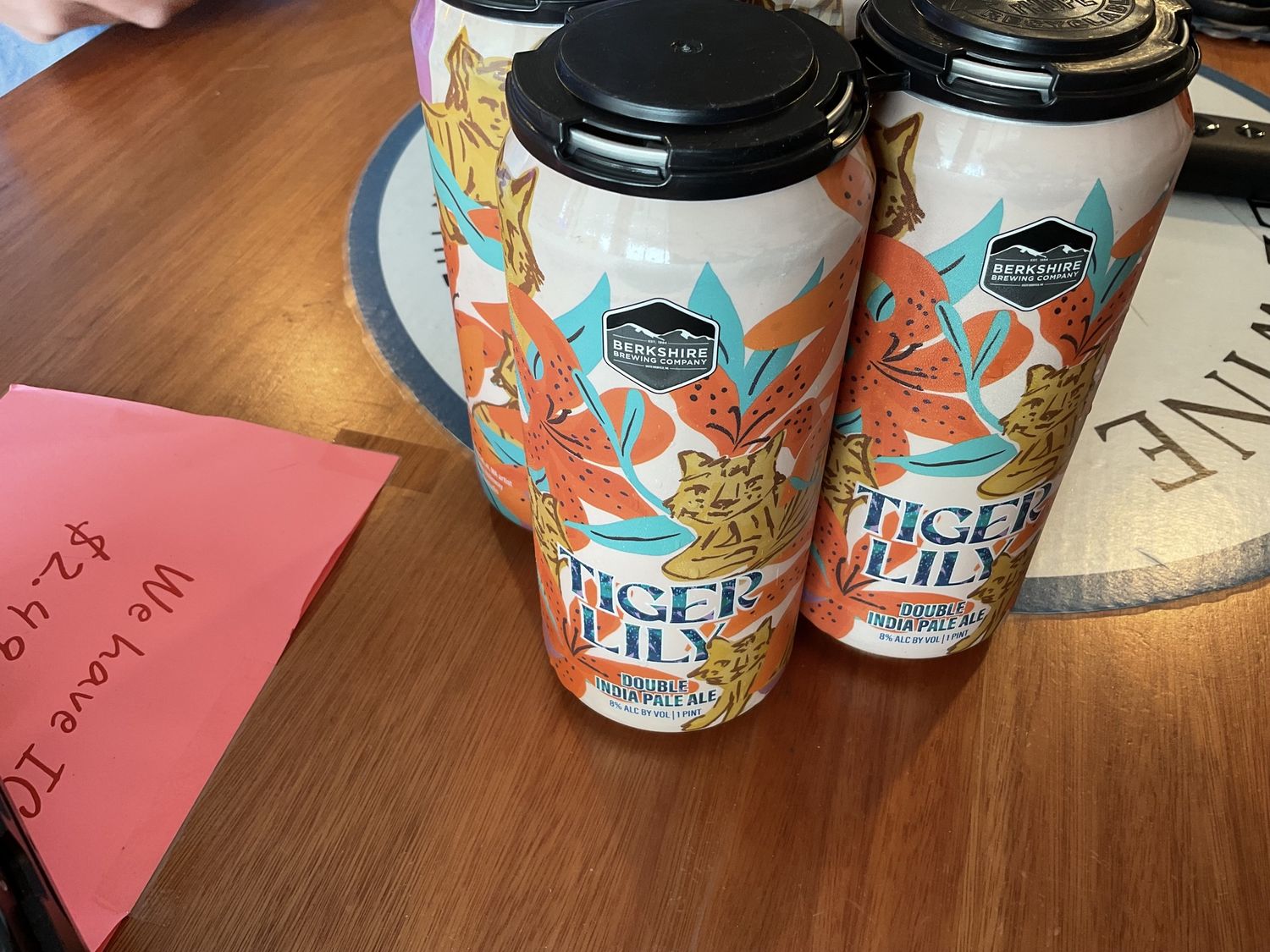 BERKSHIRE TIGER LILY 4pk