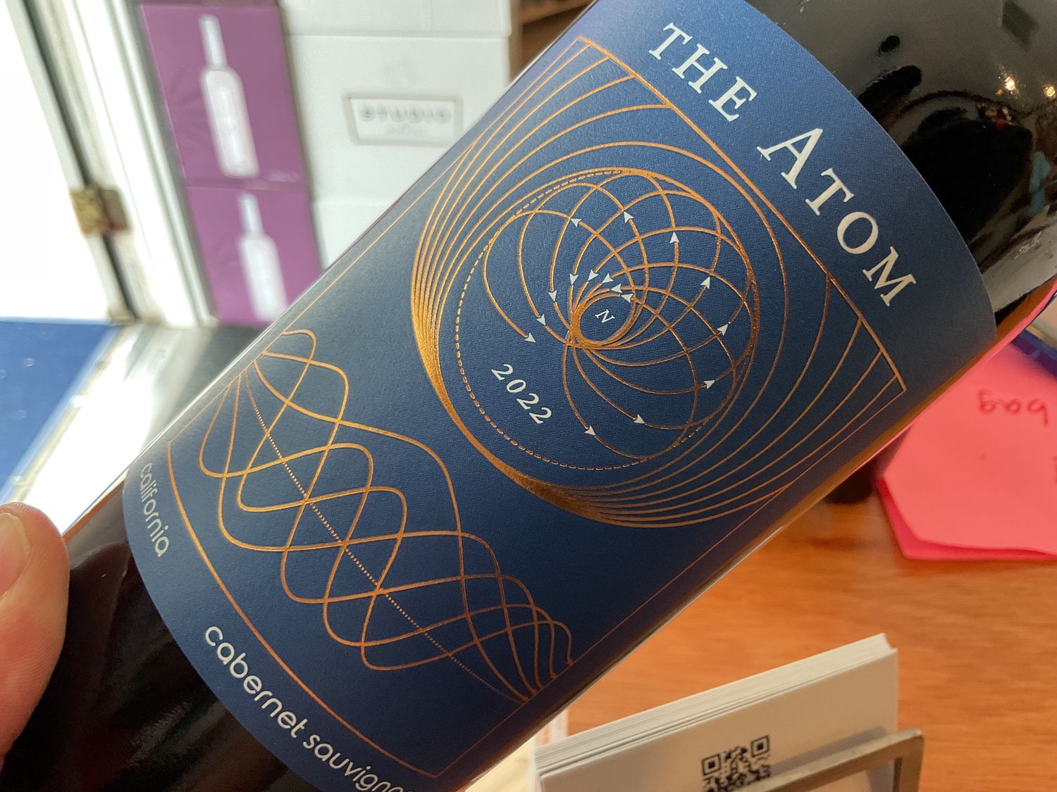 THE ATOM CABERNET 750ml