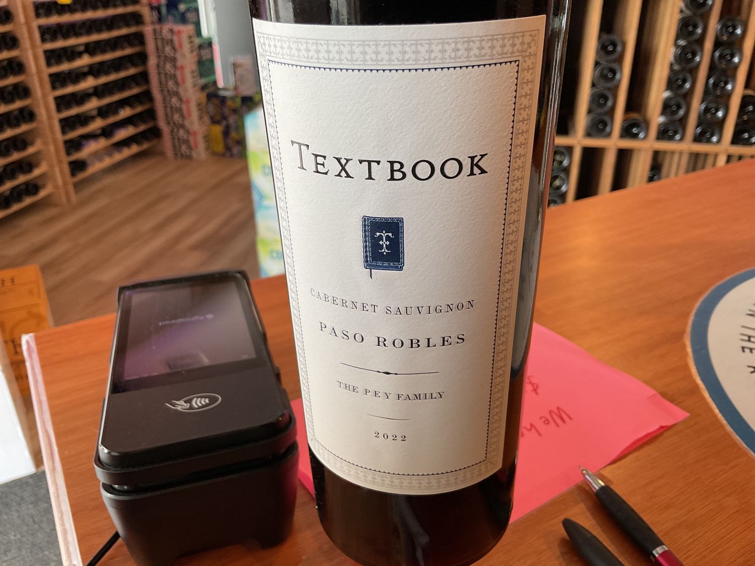 TEXTBOOK CABERNET PASO ROBLES 750ml