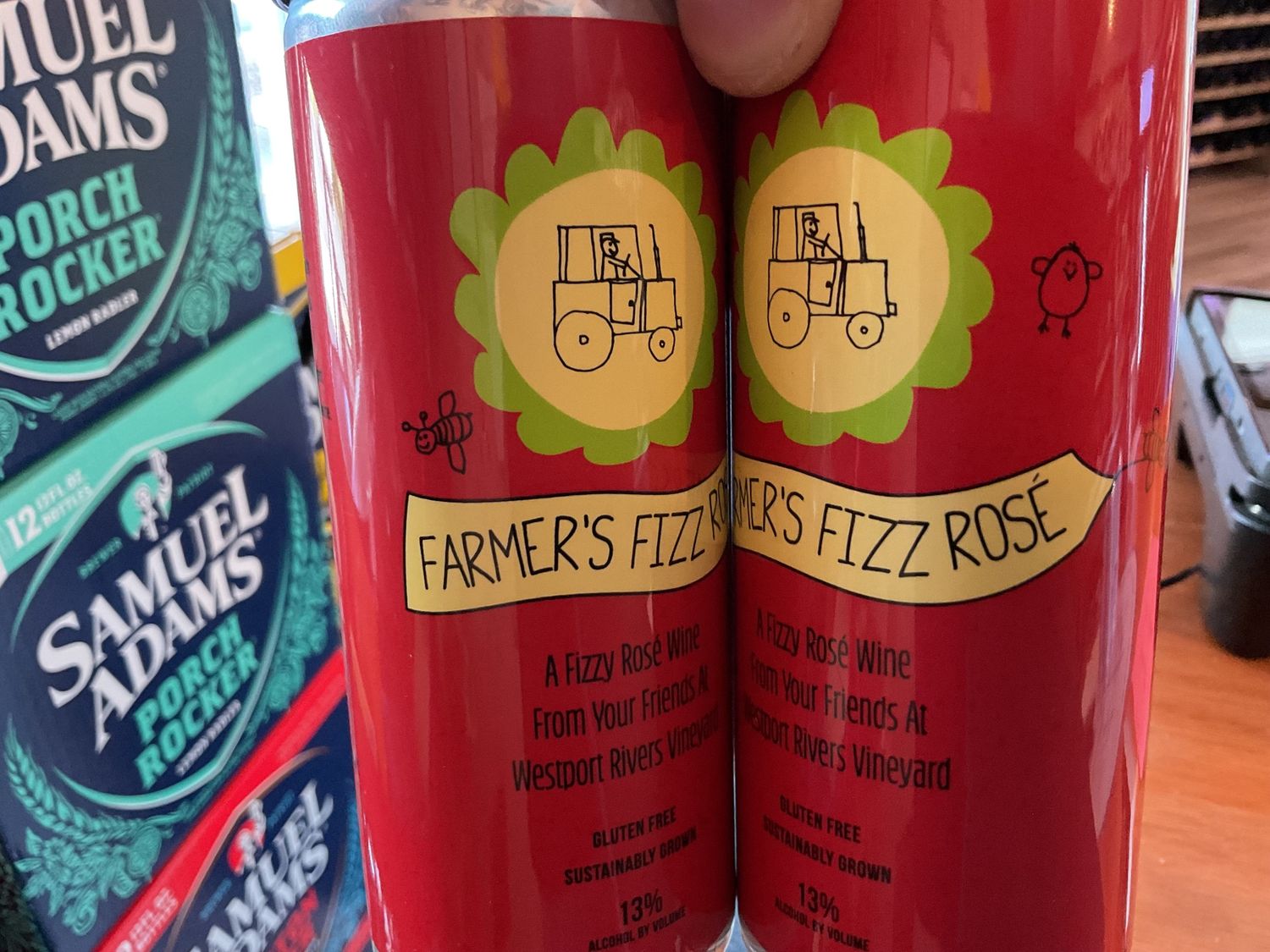 WESTPROT RIVERS FARMERS FIZZ ROSE 4pk