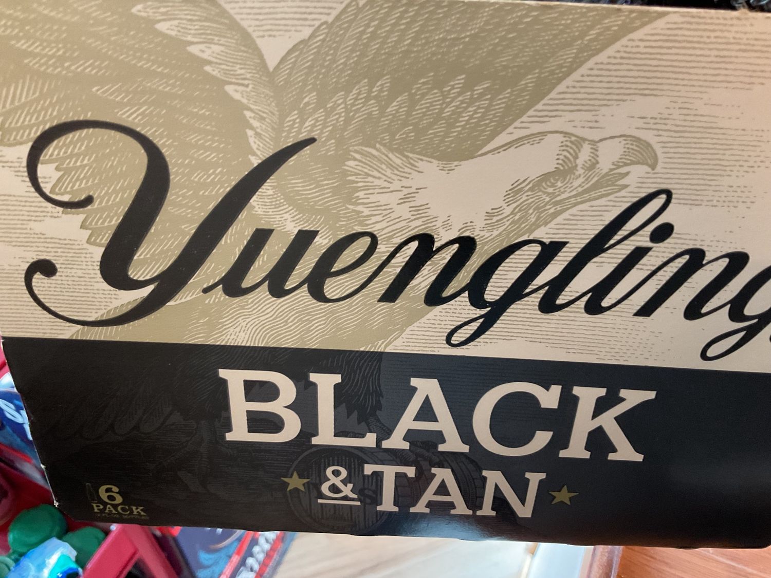YUENGLING BLACK AND TAN 6PK btl