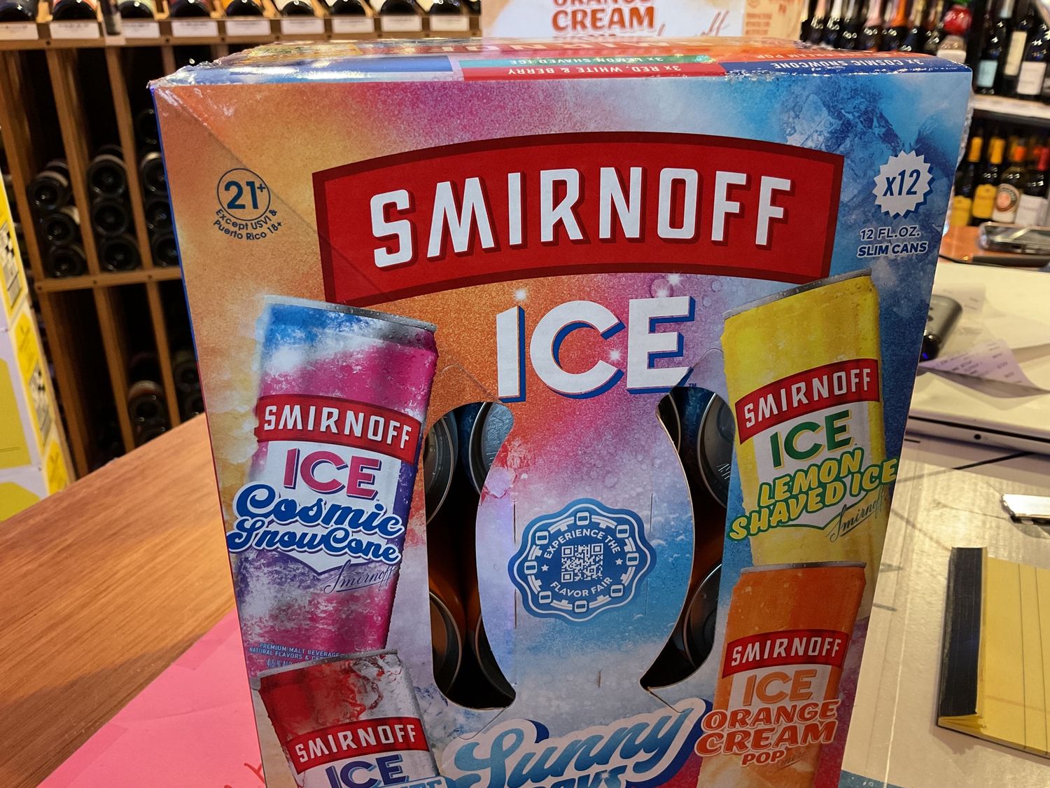 SMIRNOFF ICE SUNNY DAYS 12PK