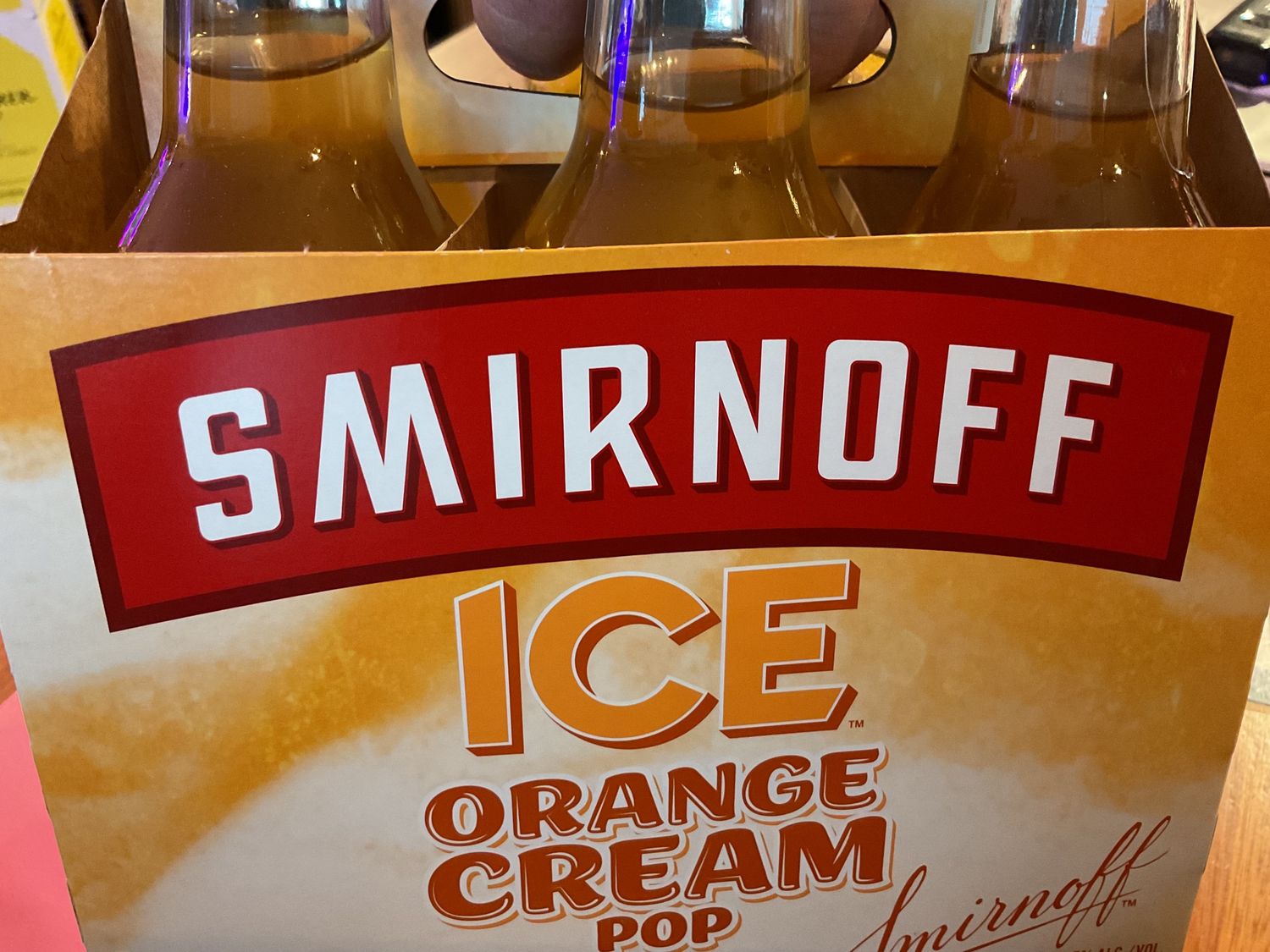 SMIRNOFF ICE ORANGE CREAM POP 6PK