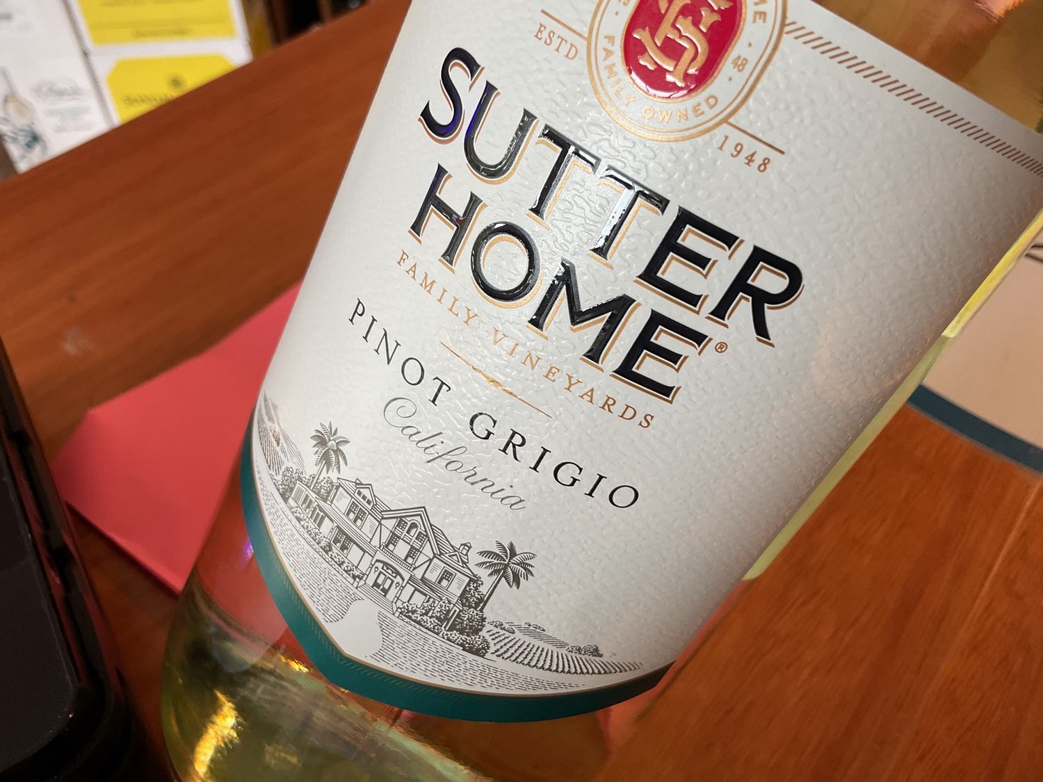 SUTTER HOME PINOT GRIGIO 1.5L