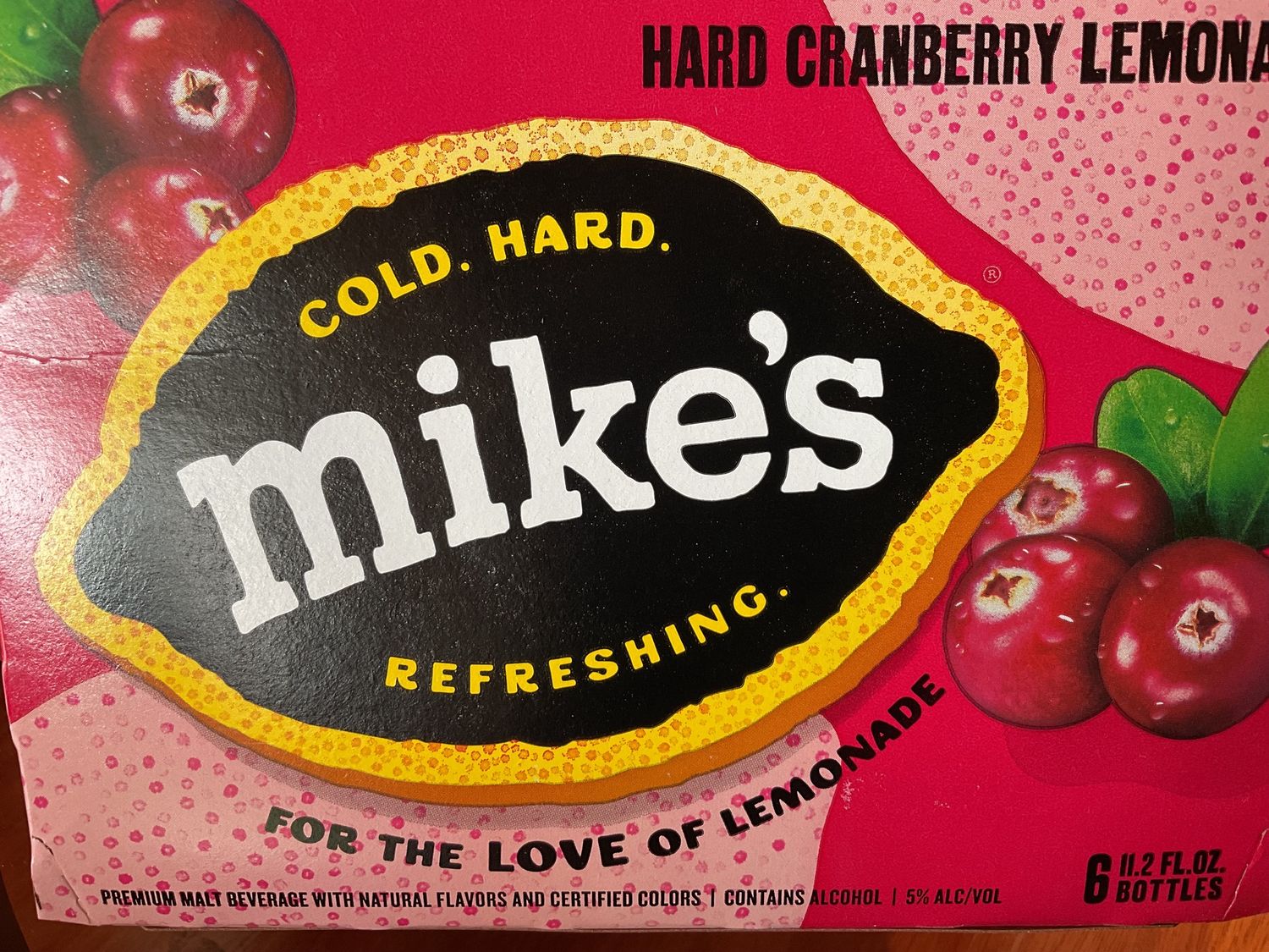 MIKES CRANBERRY 6PK
