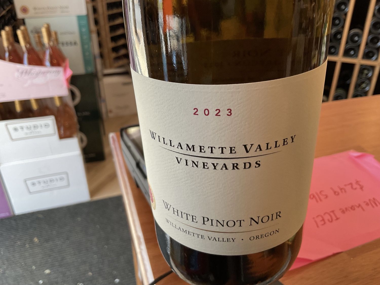 WILLAMETTE VALLEY WHITE PINOT NOIR 750ml