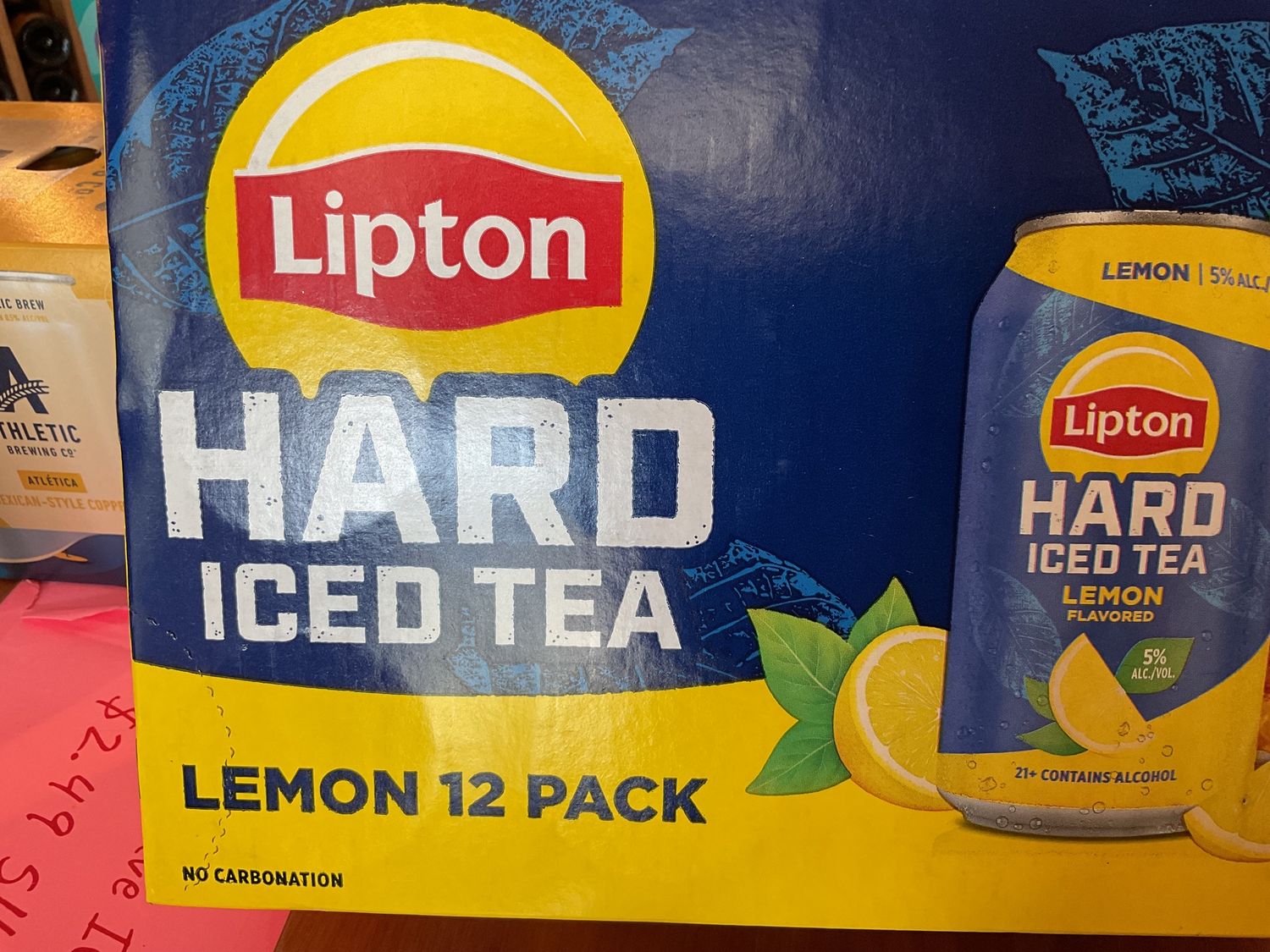 LIPTON ICE TEA 12PK can