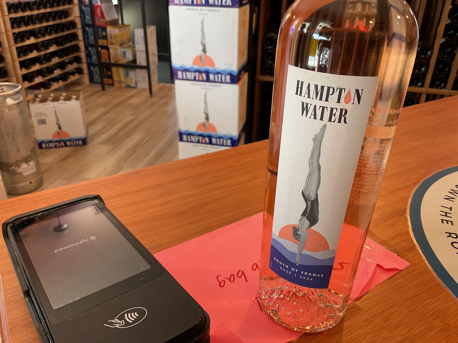 HAMPTON WATER ROSE 750ml
