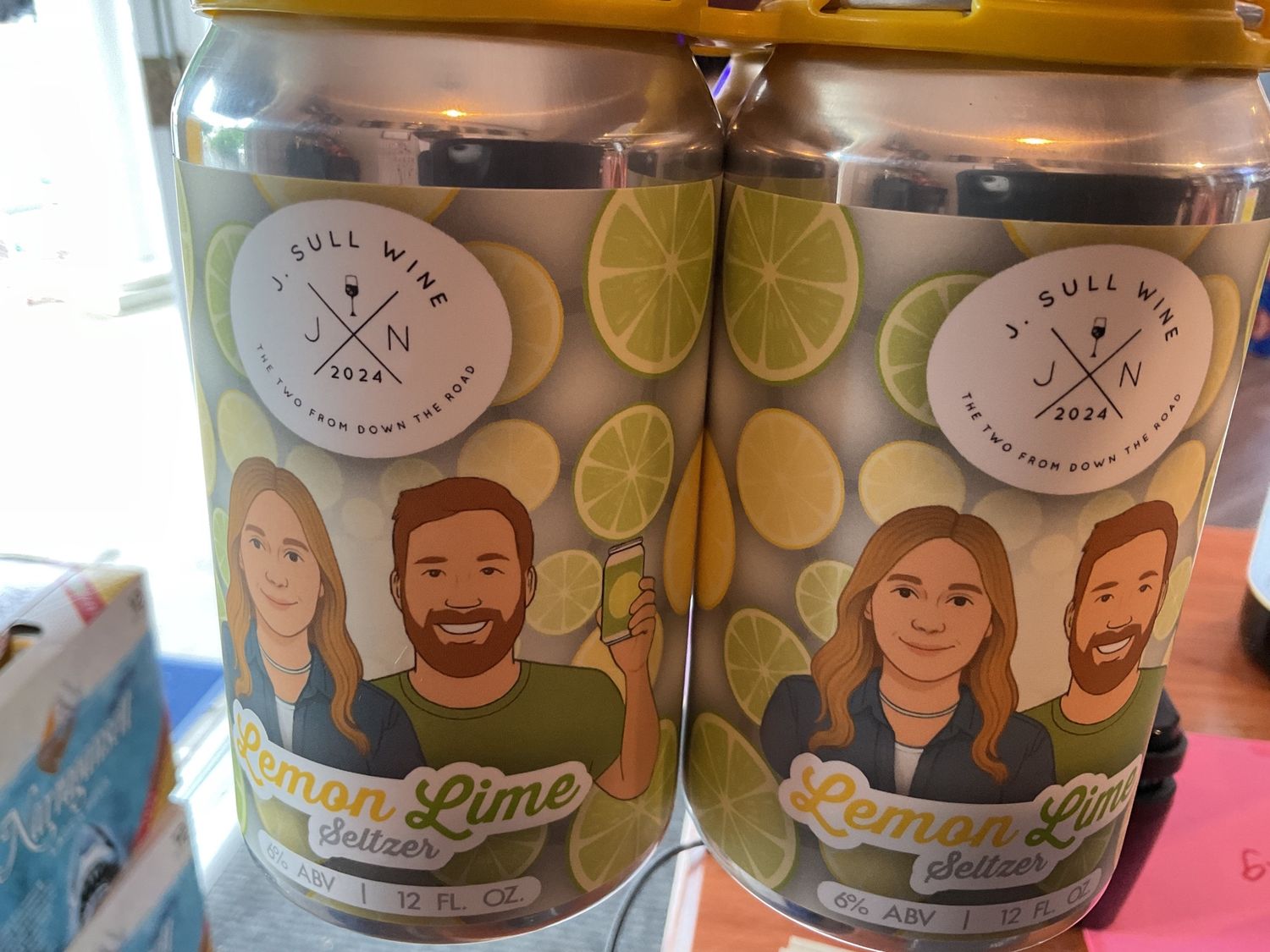 J. SULL SELTZER 4pk