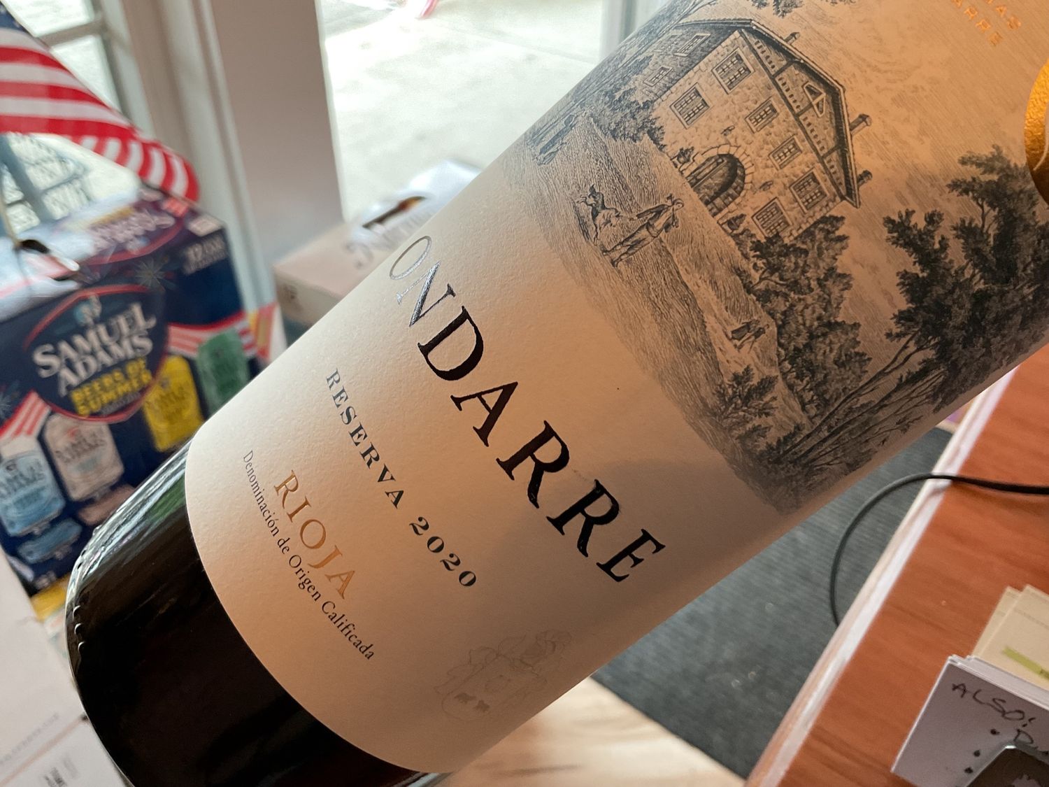 BODEGAS ONDARRE RIOJA RESERVA 750ml