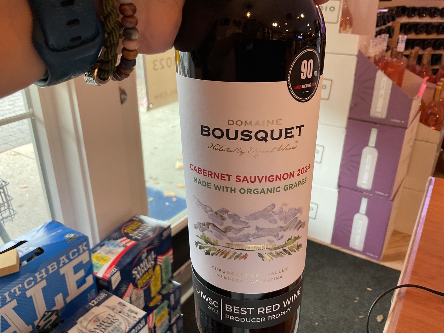 DOMAINE BOUSQUET CABERNET 750ml