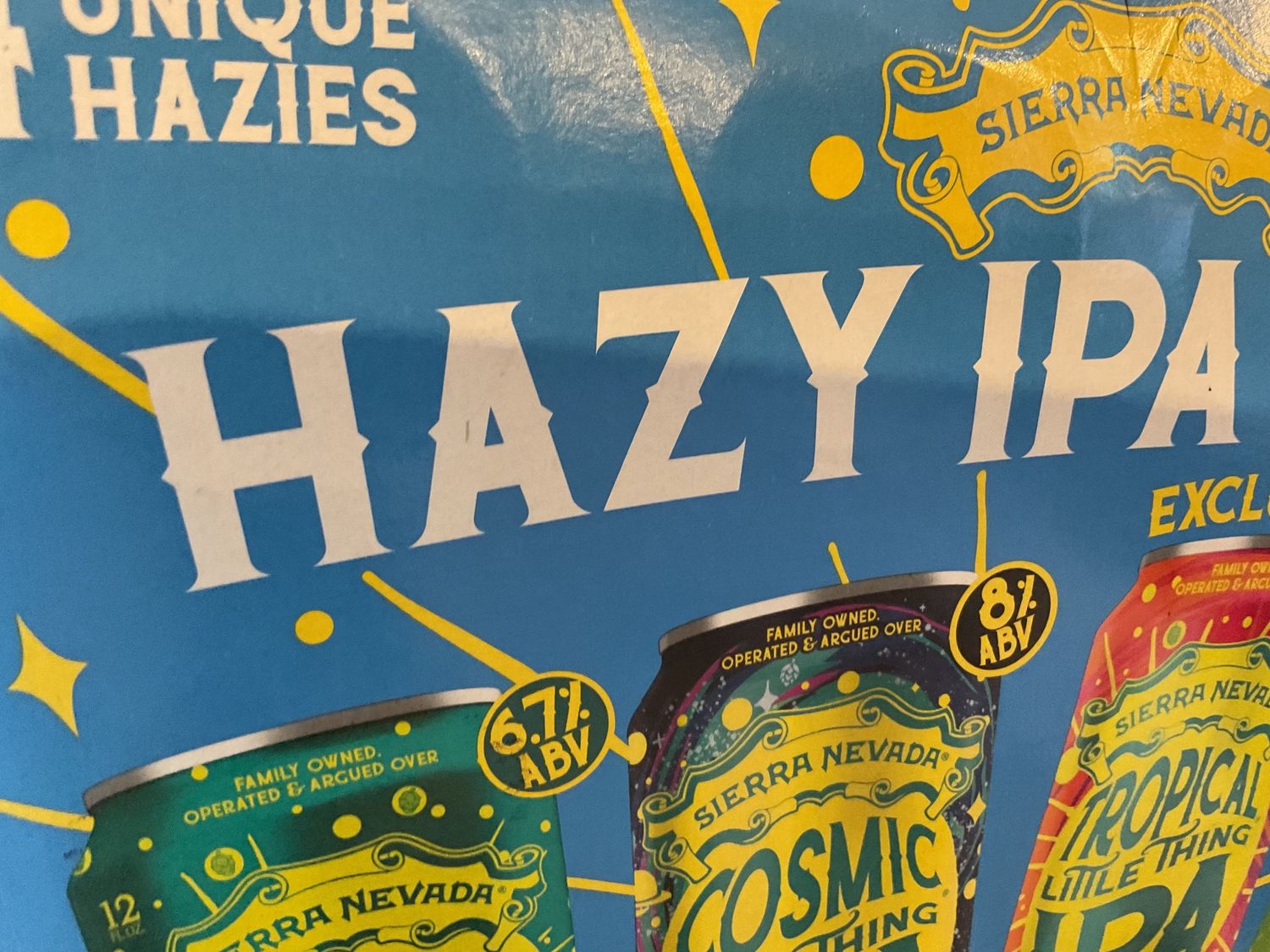 SIERRA NEVADA HAZY IPA 12 Pk
