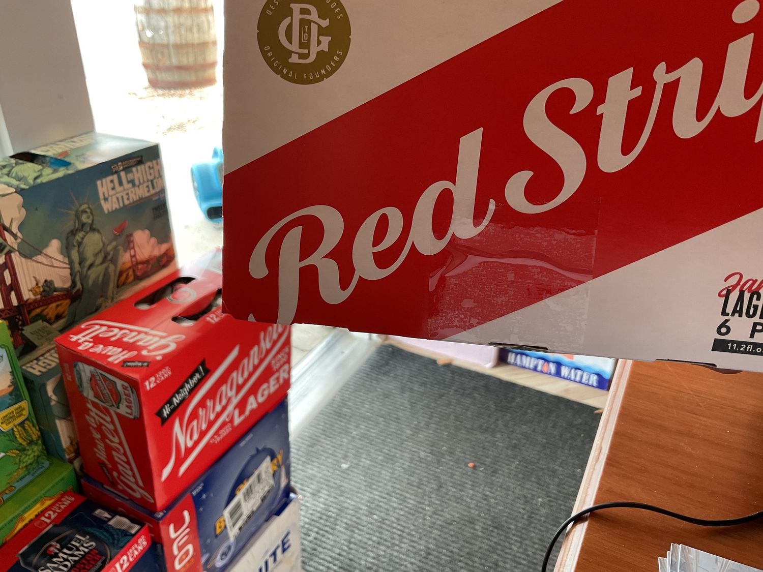 RED STRIPE 6PK BT