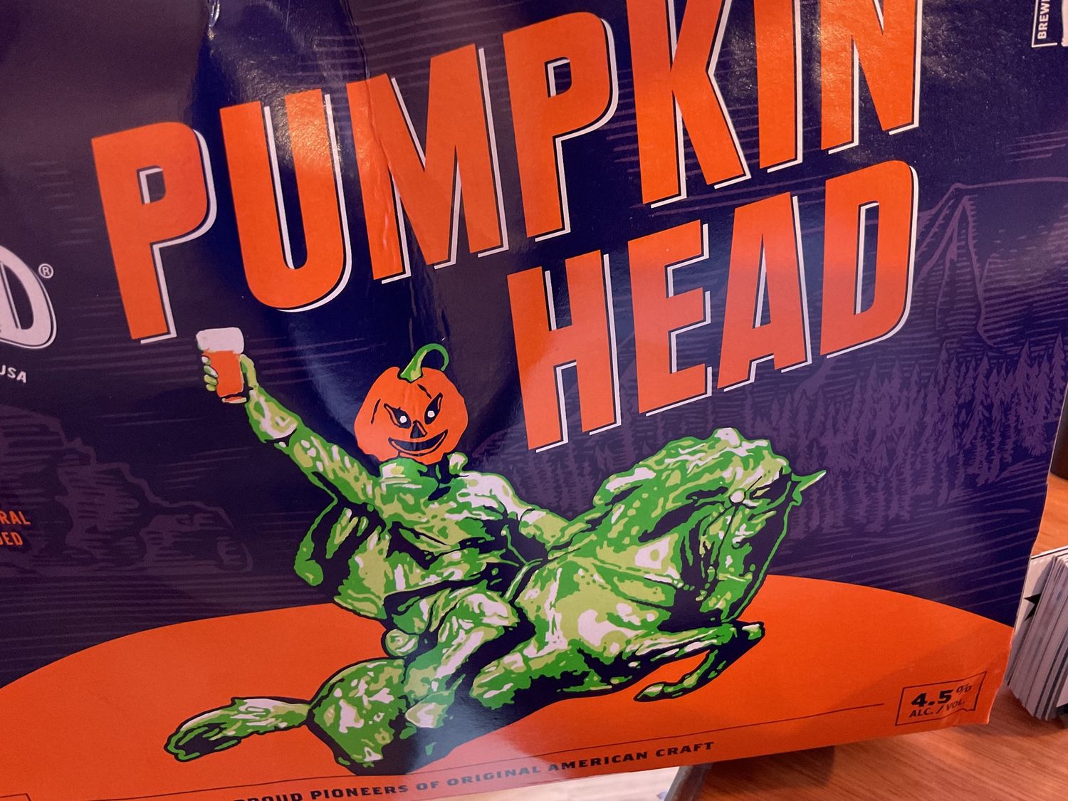 SHIPYARD PUMKIN HEAD 12PK CANS