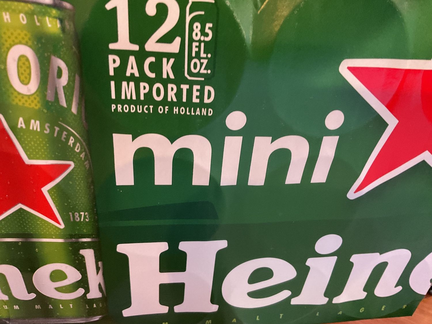 HEINEKEN MINI 12PK CAN