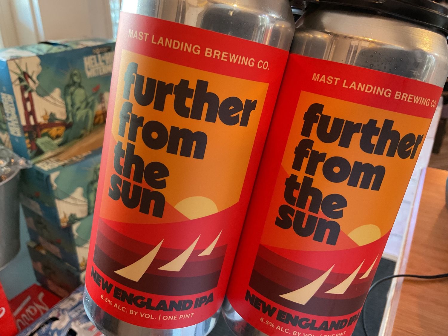 MAST LANDING FURTHER FROM THE SUN 4pk