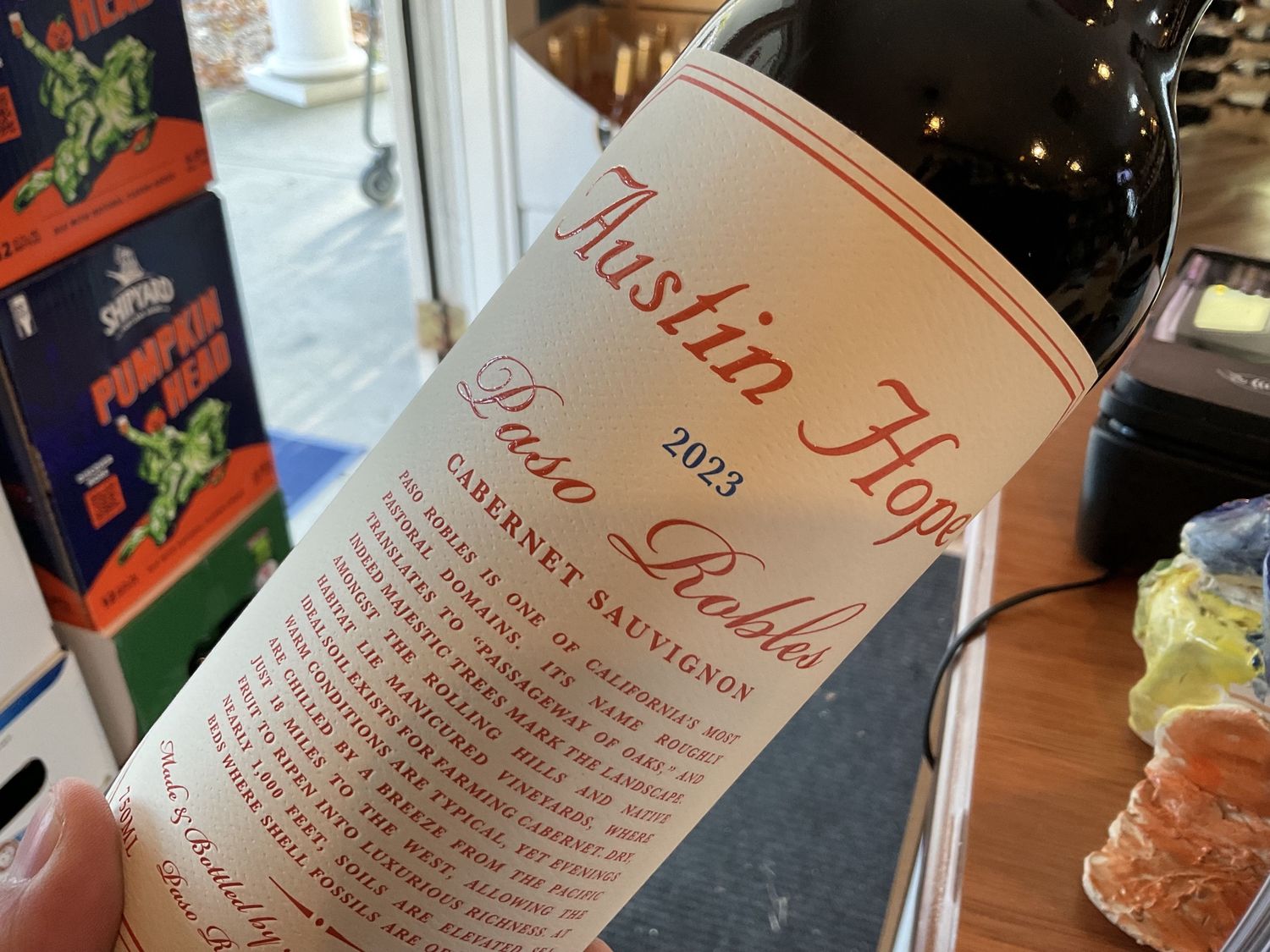 AUSTIN HOPE PASO ROBLES CABINET 750ml