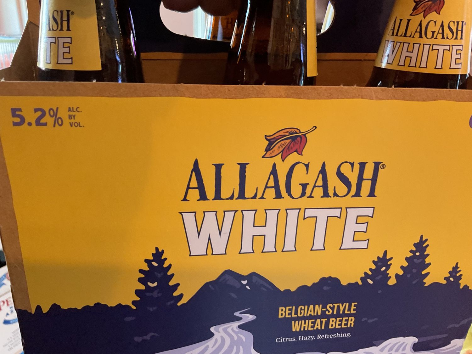 ALLAGASH WHITE 6 pk BT