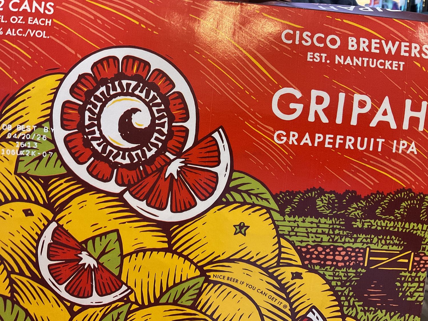 CISCO GRIPAH 12PK CANS