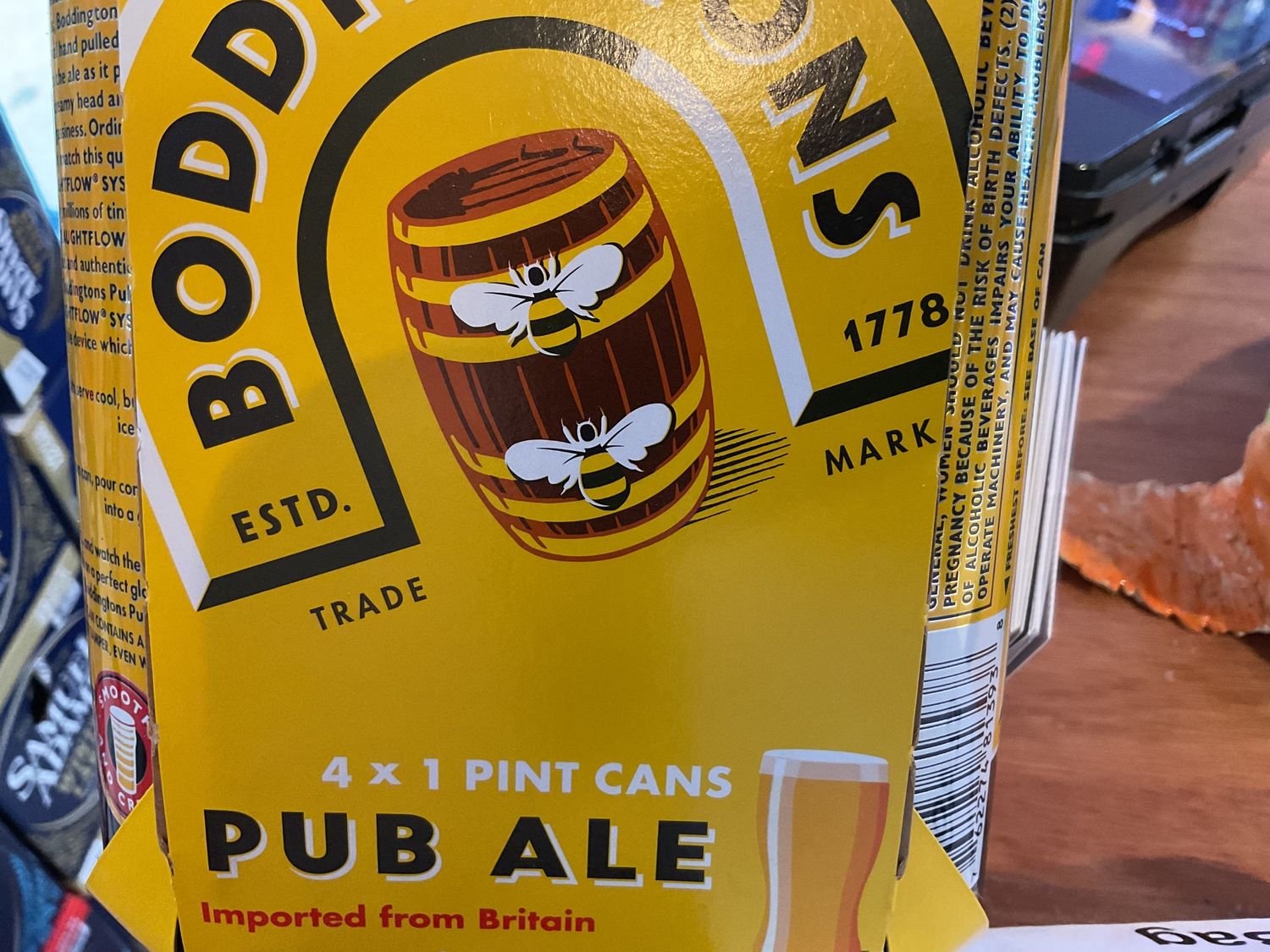 BODDINGTONS PUB ALE 4pk