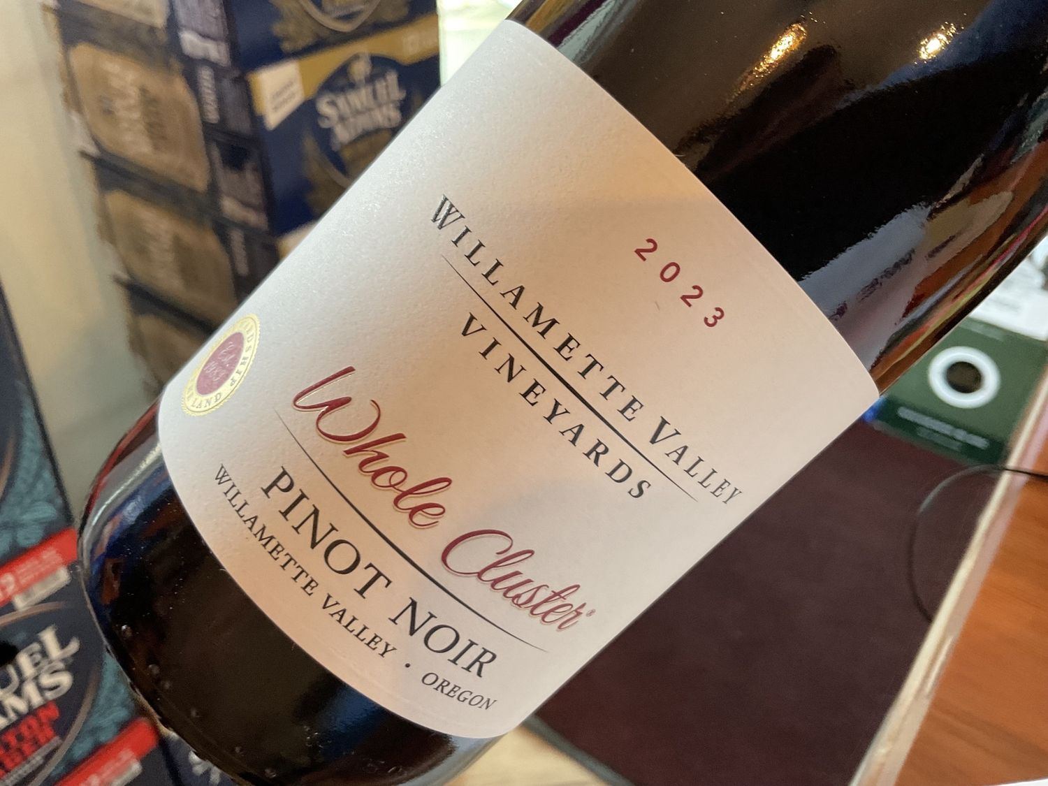 WILLAMETTE VALLEY WHOLE CLUSTER PINOT NOIR 750ml