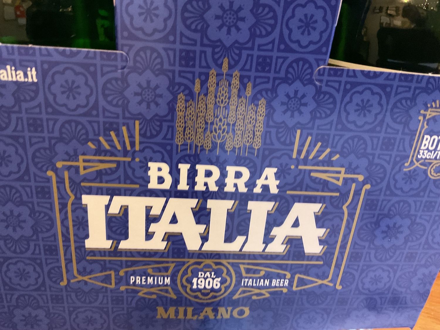 BIRRA ITALIA 6PK bottles