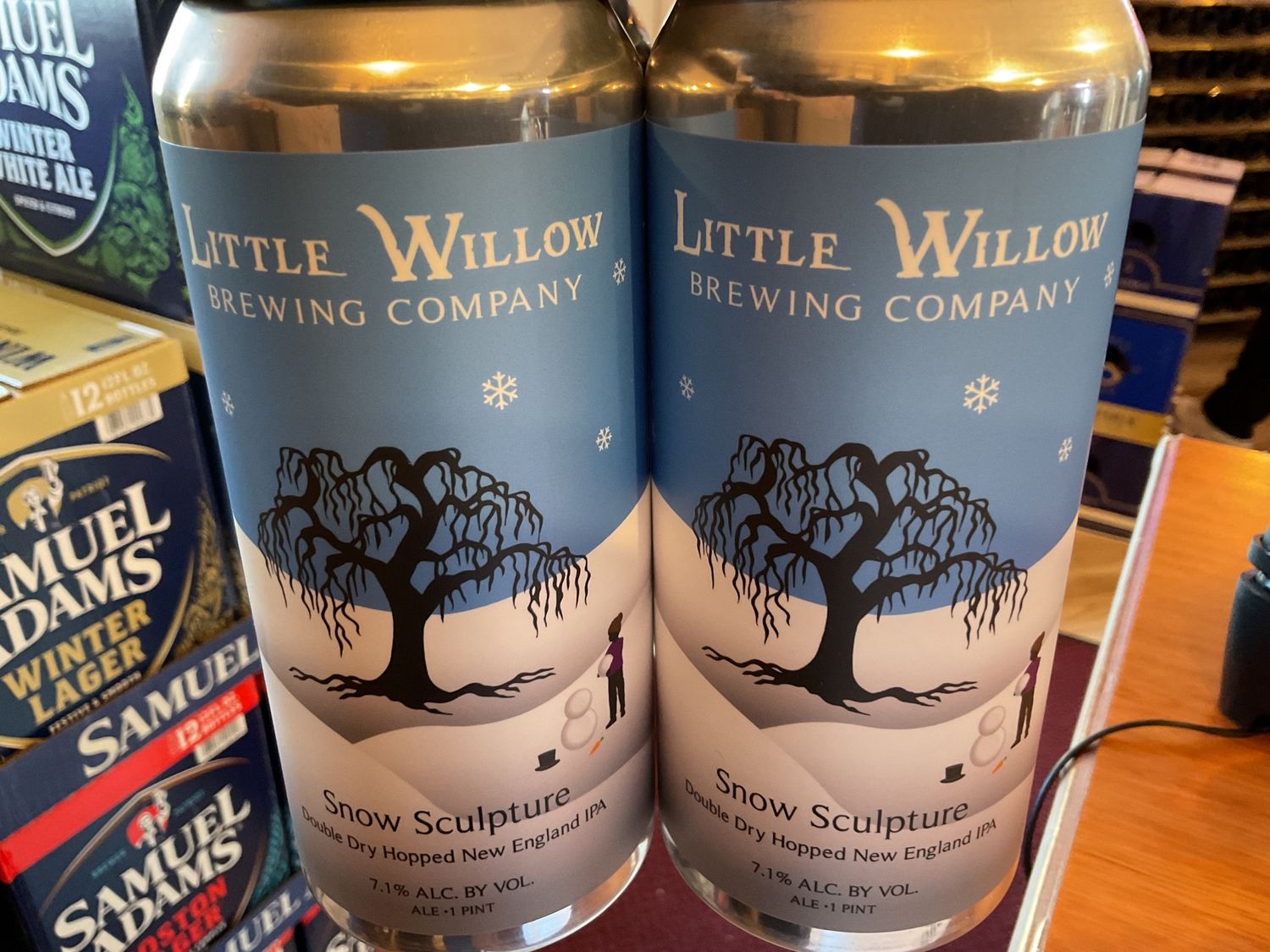 LITTLE WILLOW SNOW SCULPTURE 4pk