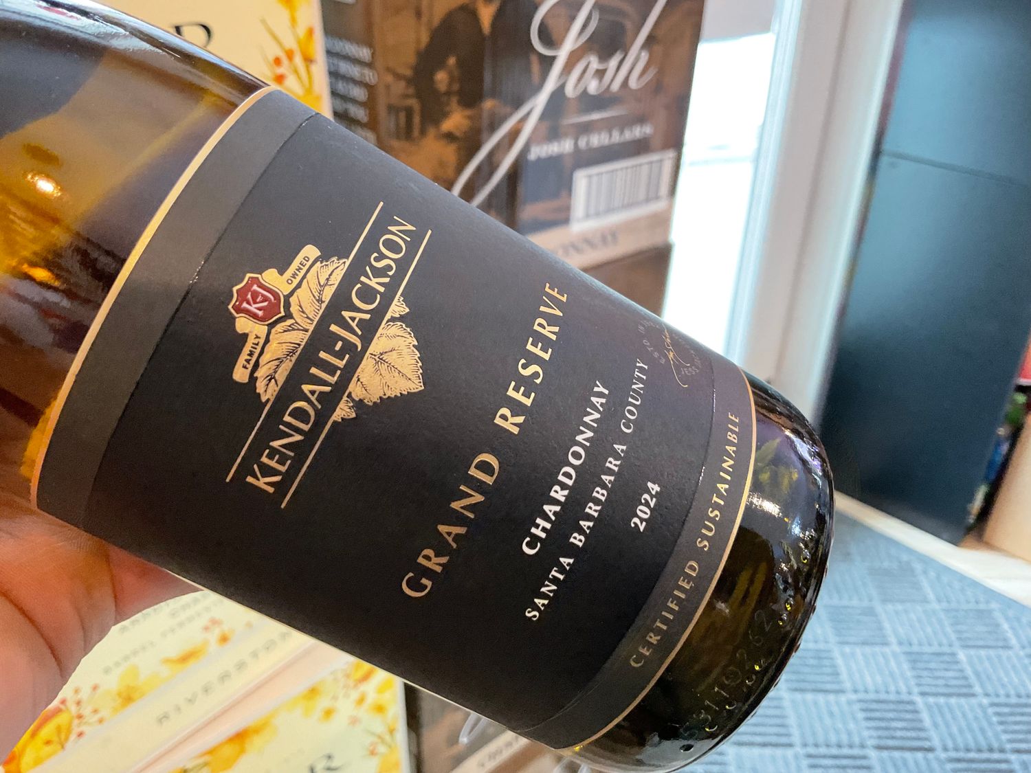 KENDALL JACKSON GRAND CHARDONNAY 750ml