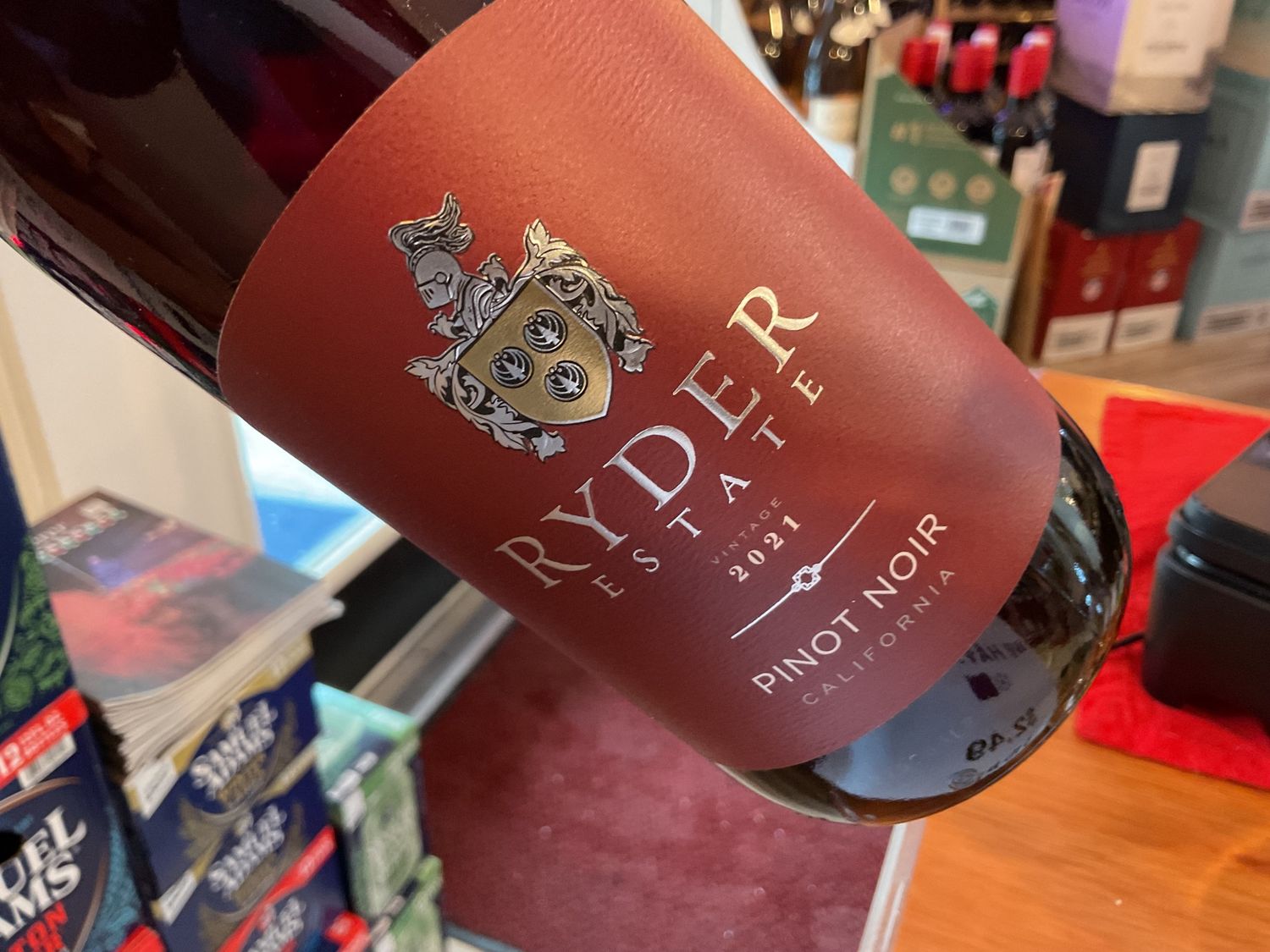 RYDER ESTATE PINOT NOIR 750ml