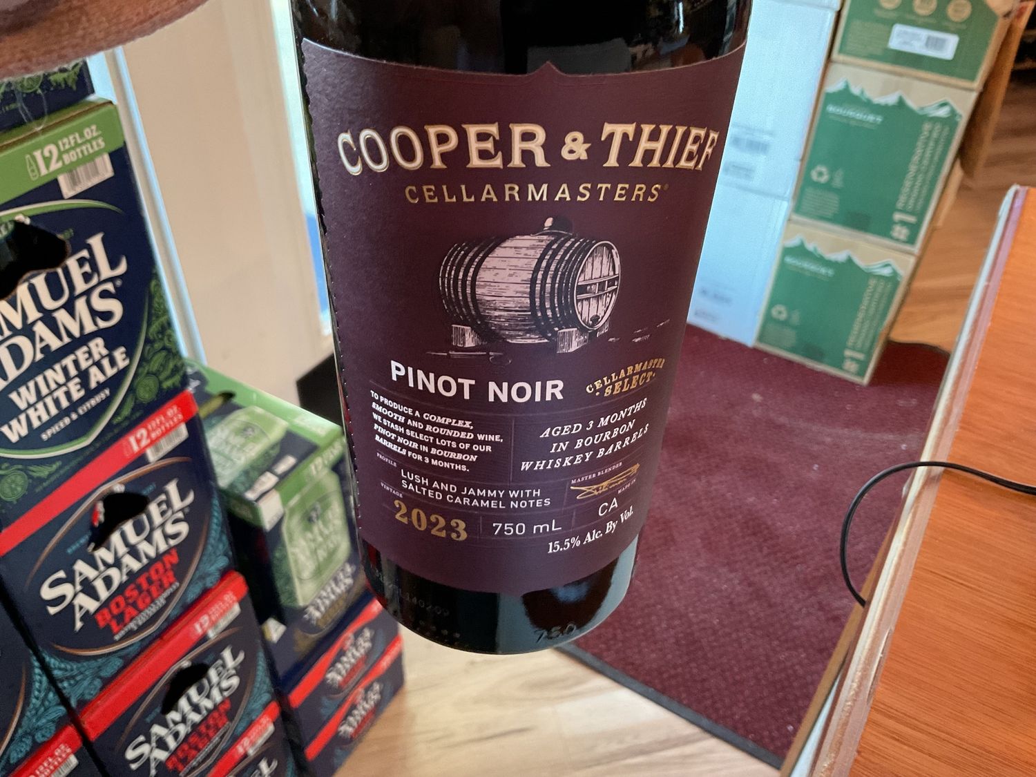 COOPER AND THIEF PINOT NOIR 750ml