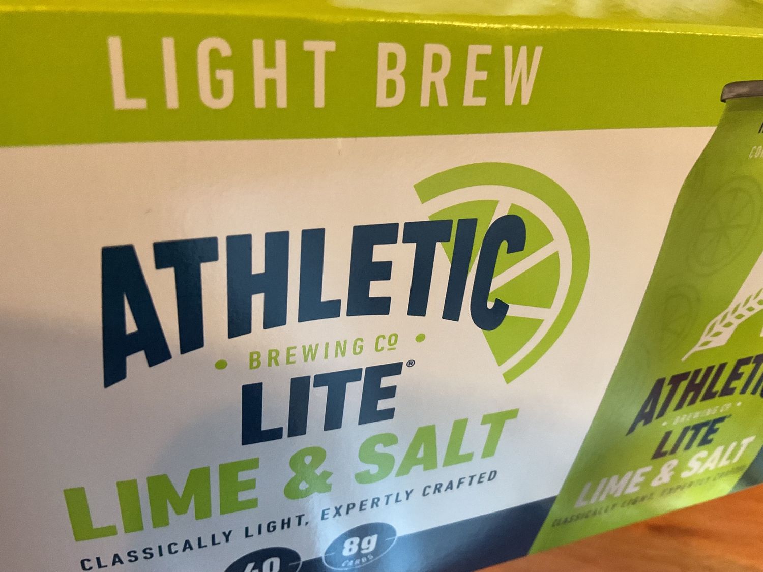 ATHLETIC LITE LIME AND SALT 6pk