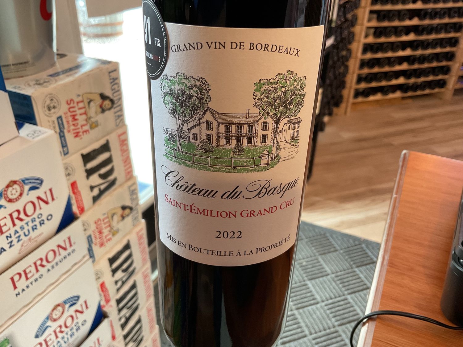 CHATEAU DU BASQUE GRAND CRU 750ml