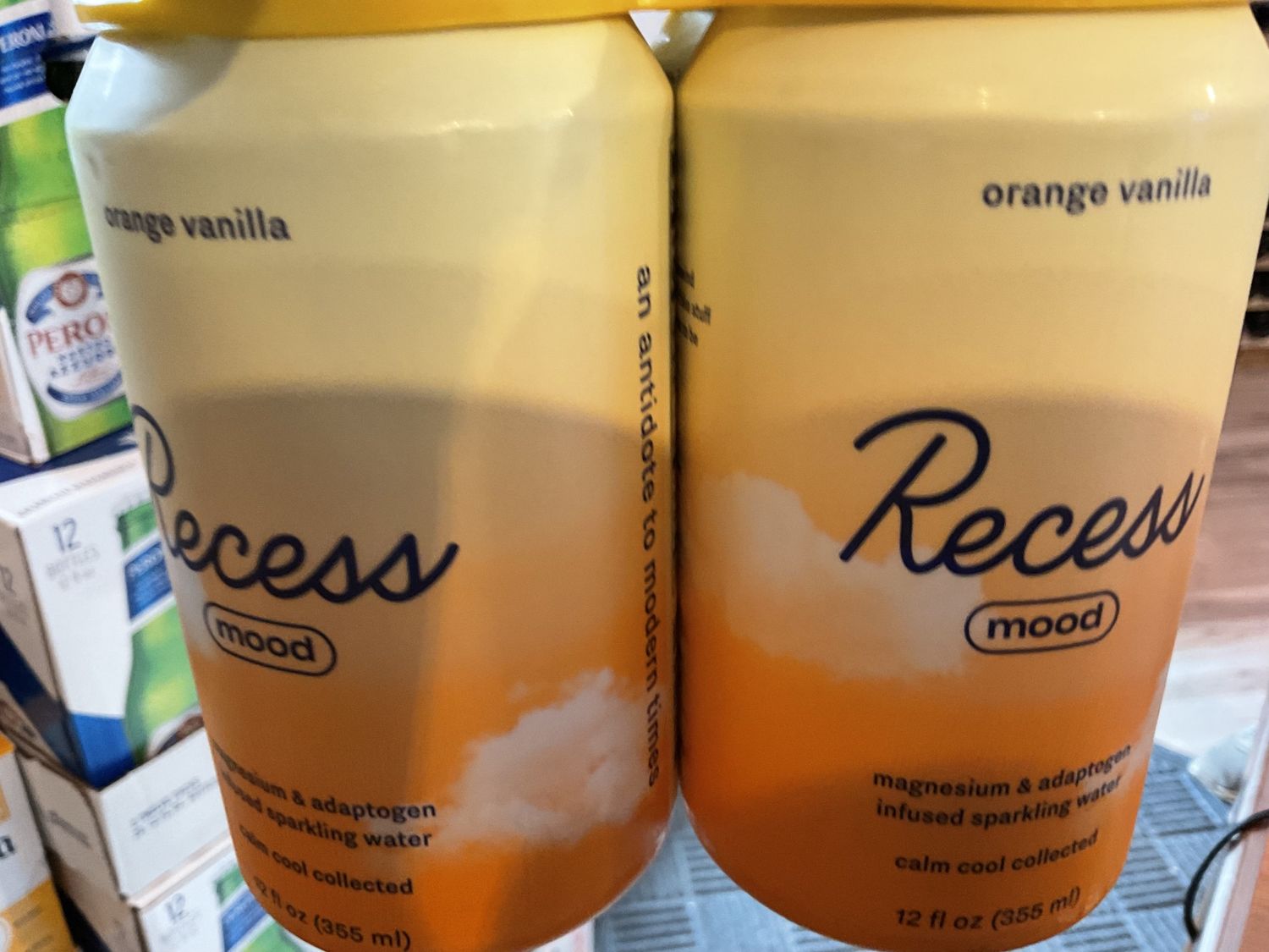 RECESS ORANGE VANILLA 4pk