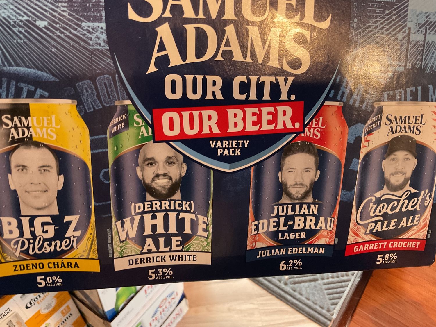 SAM ADAMS OUR CITY OUR BEER 12PK can