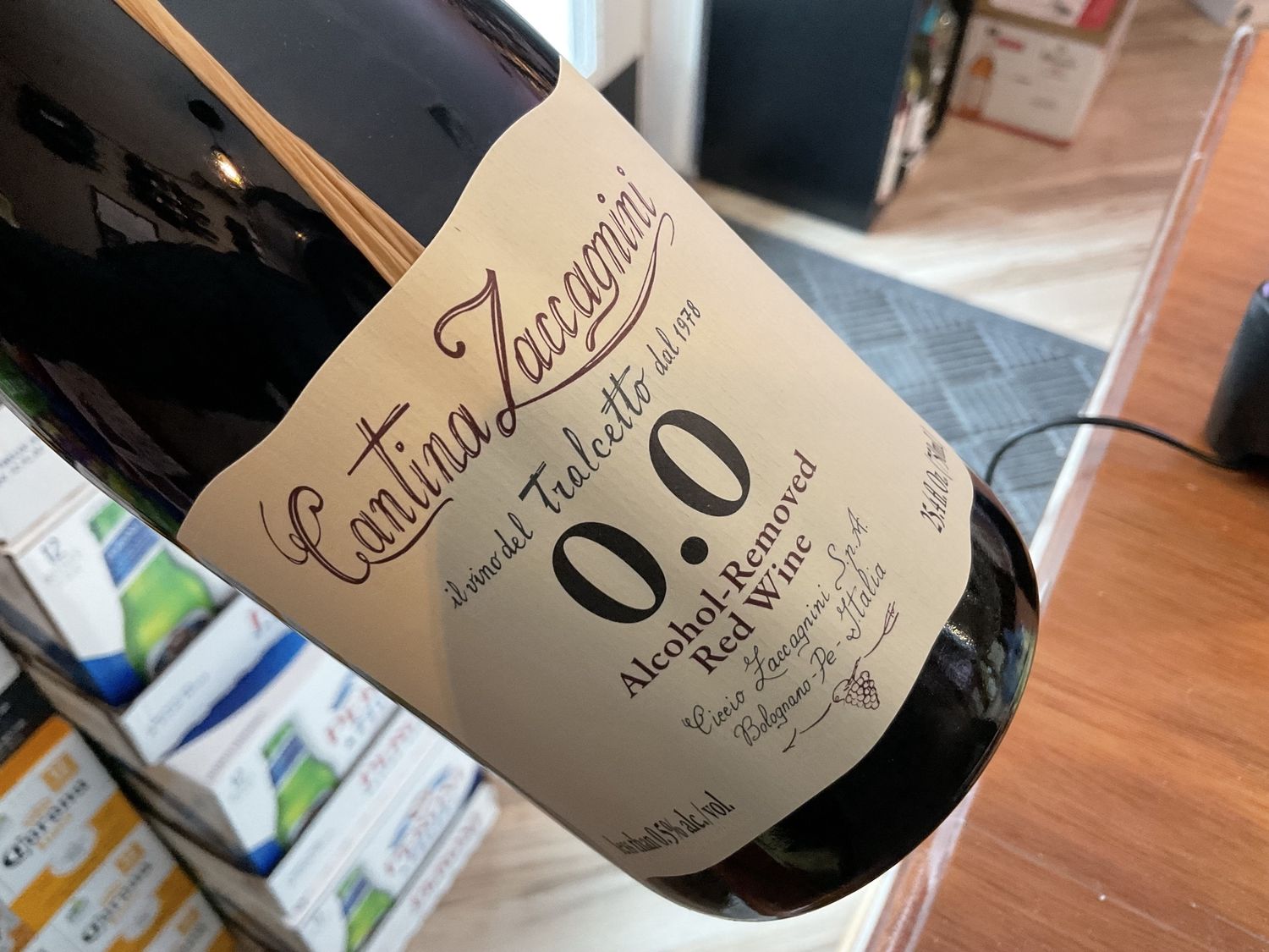 ZACCAGNINI 0.0 RED 750ml NA