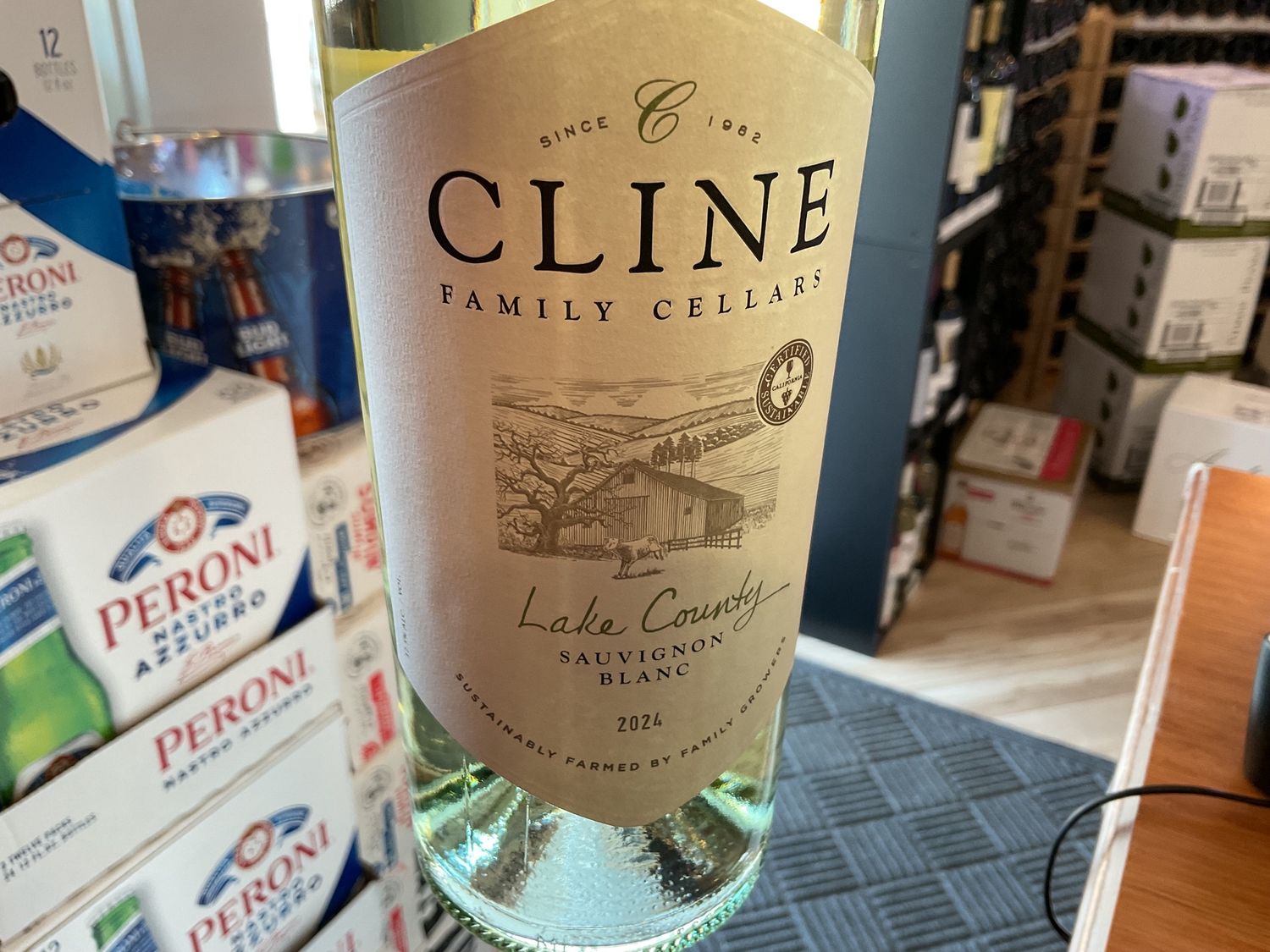 CLINE SAUVIGNON BLANC 750ml