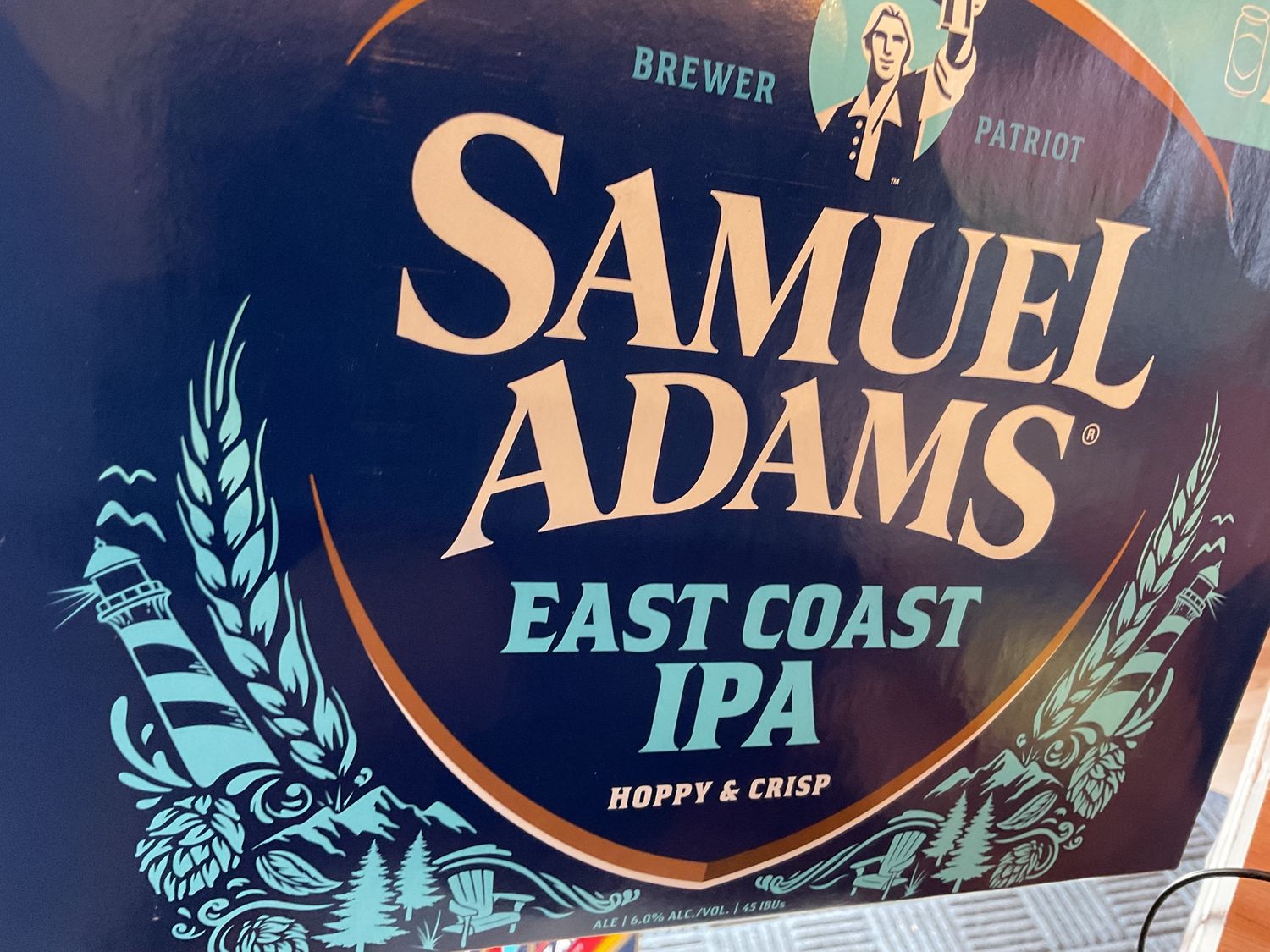 SAM ADAMS EAST COAST IPA 12PK