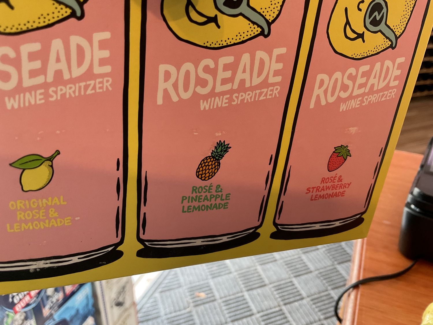 Roseade wine spritzer 6pk