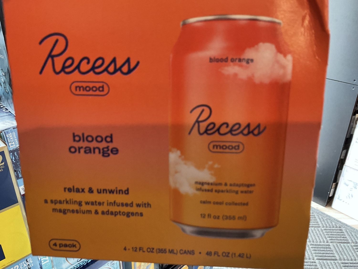 RECESS BLOOD ORANGE 4PK