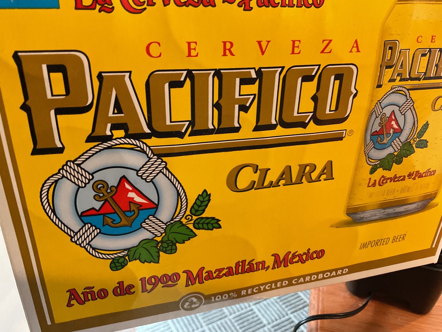 PACIFICO 12PK can