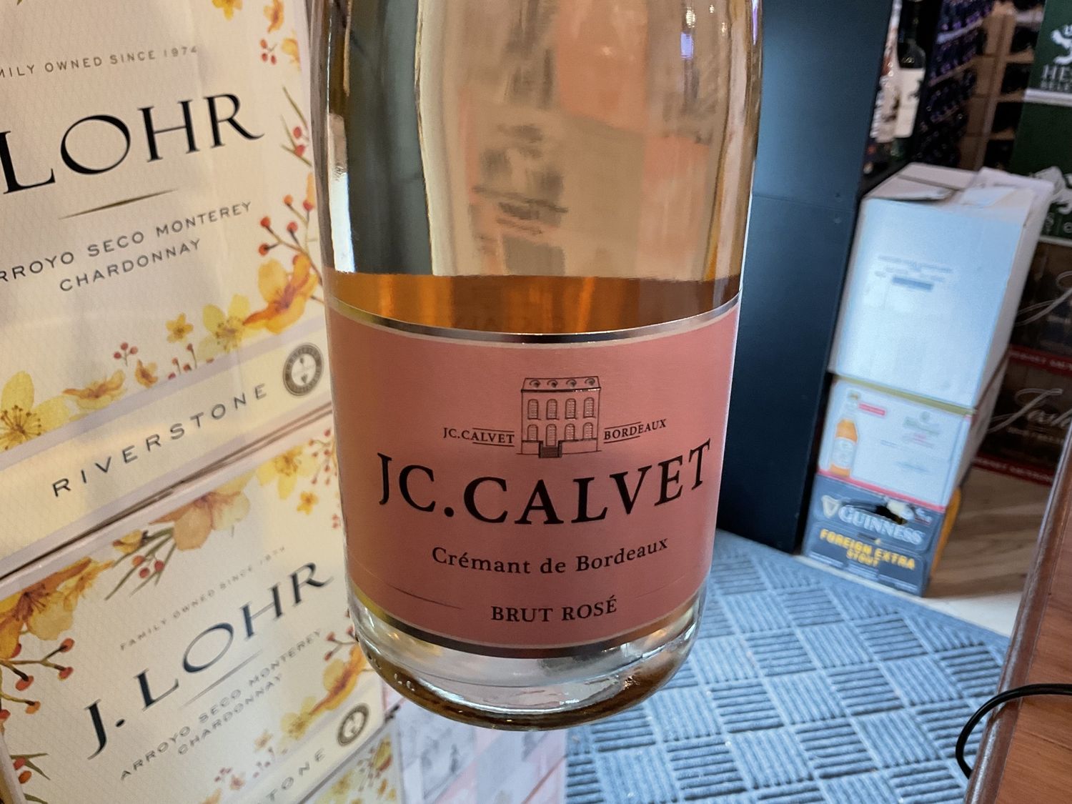 JC CALVET BRUT ROSE 750ml