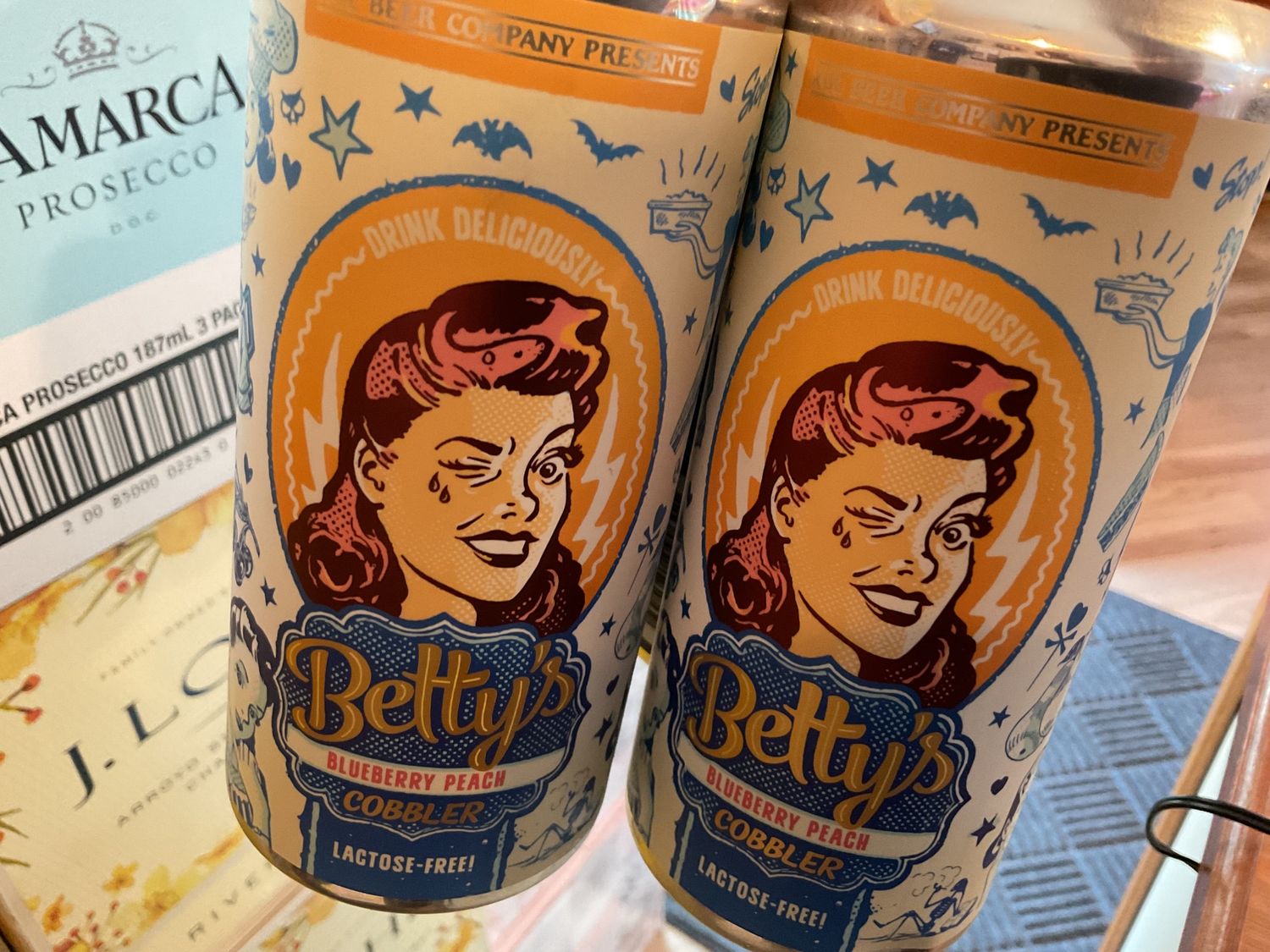 XUL BETTYS BLUEBERRY PEACH COBBLER 4pk