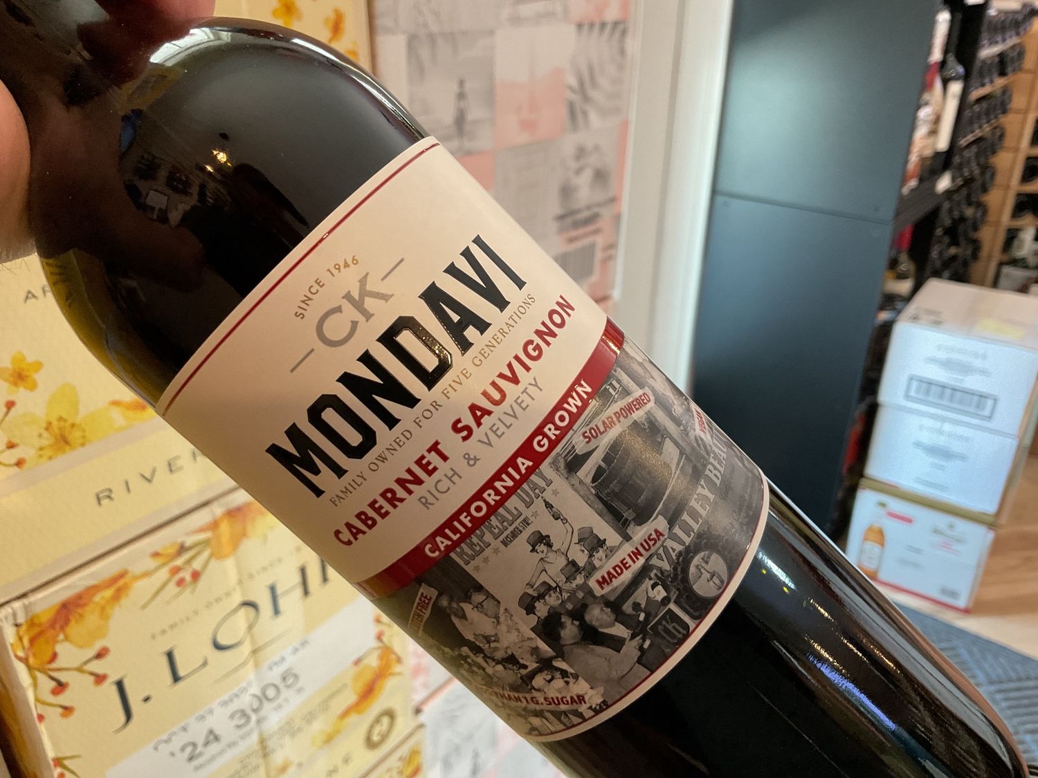 CK MONDAVI CAB 750ml