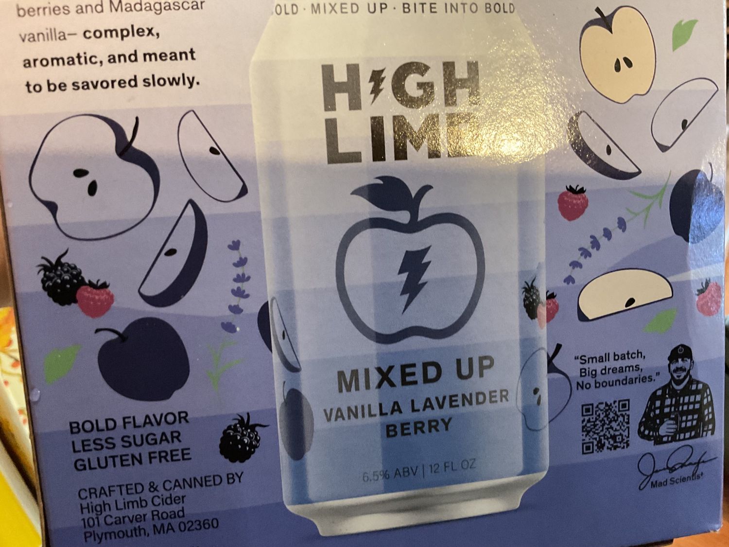 HIGH LIMB MIXED UP CIDER 4pk